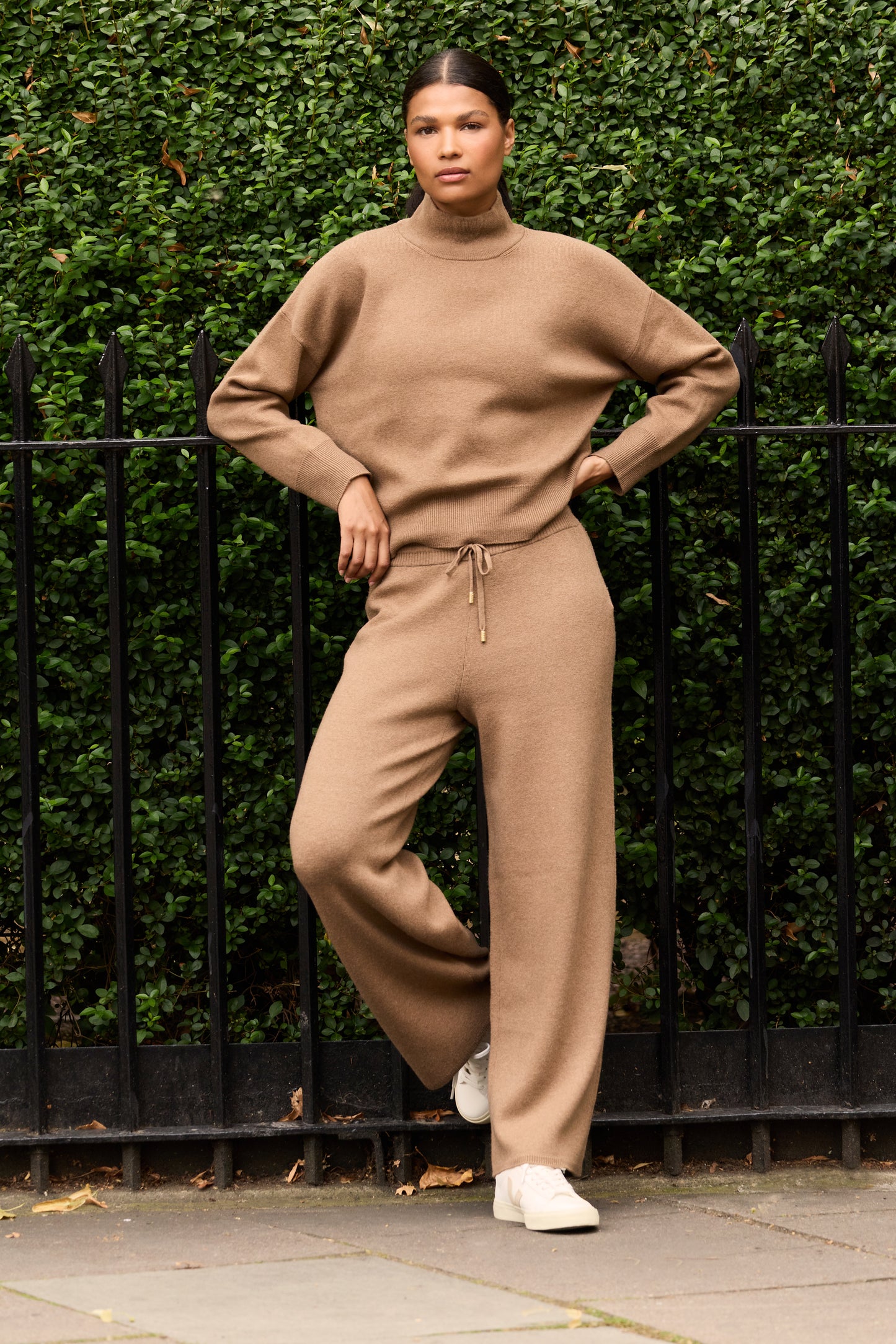 Camel Merino wool Jumper
