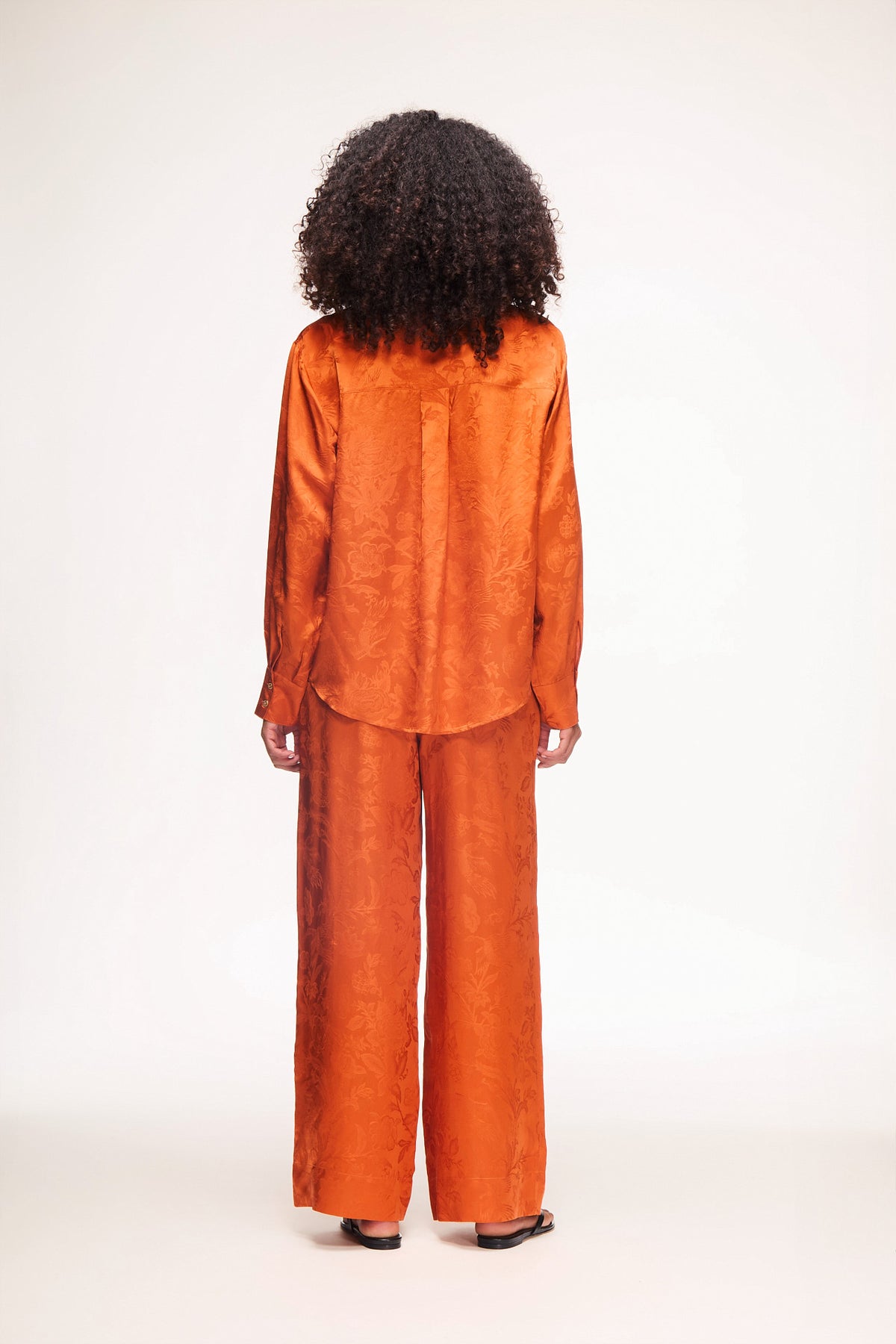 Marrakesh Silk Shirt & Trousers Co Ord