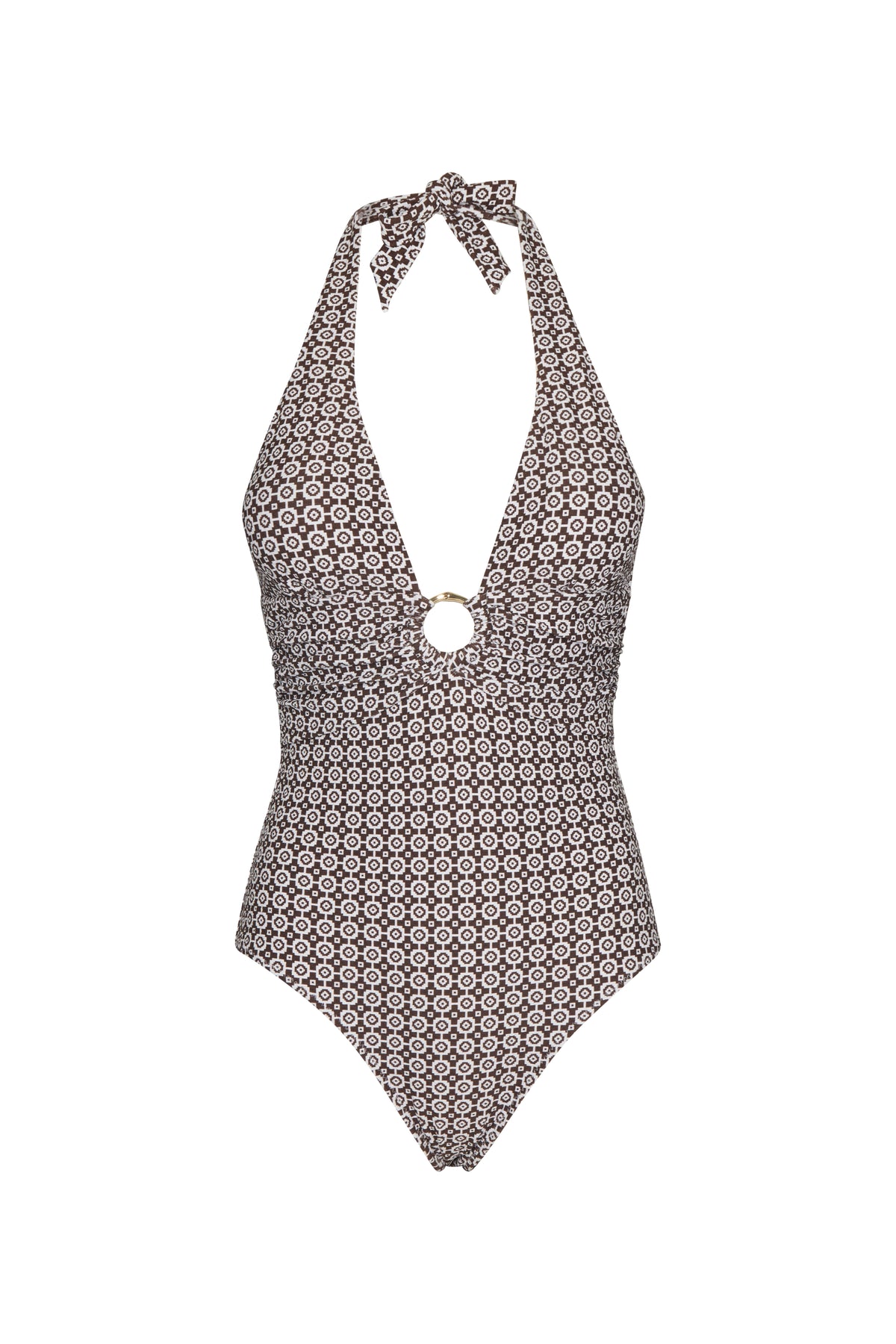 Essaouira Ring Halterneck Swimsuit