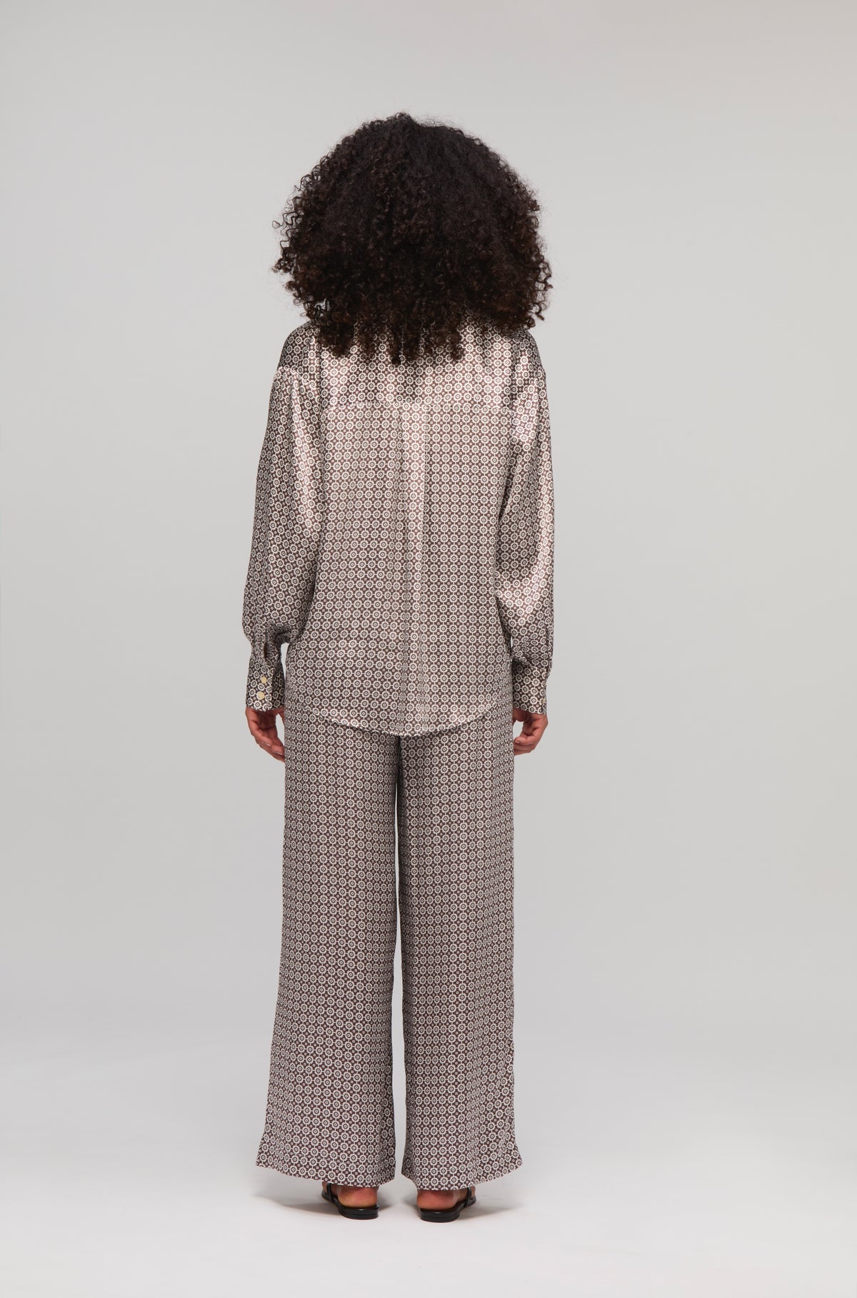 Essaouira Silk Shirt & Trousers Co Ord