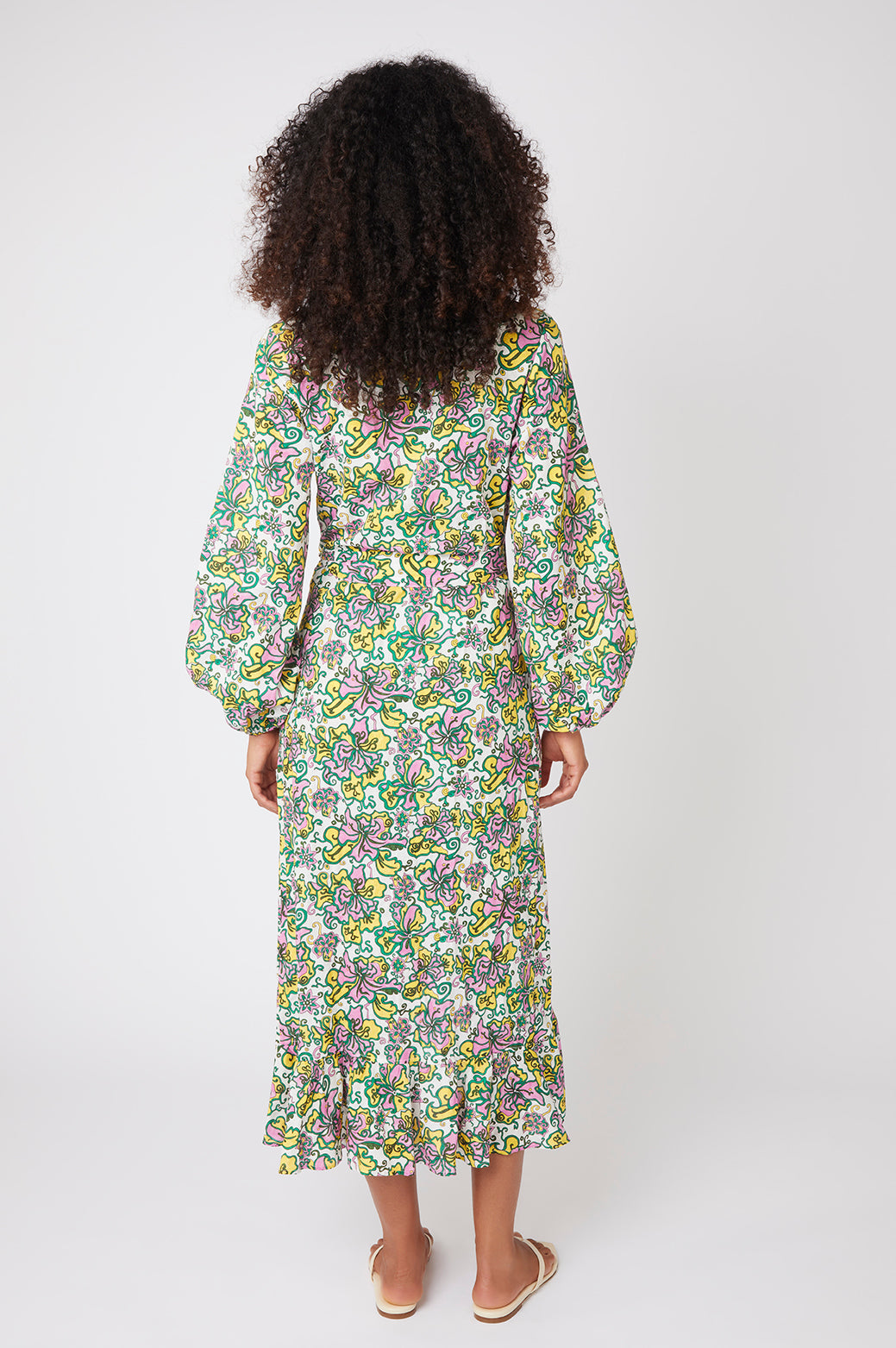 Kings Road Midi Wrap Dress - Made With Liberty Fabric