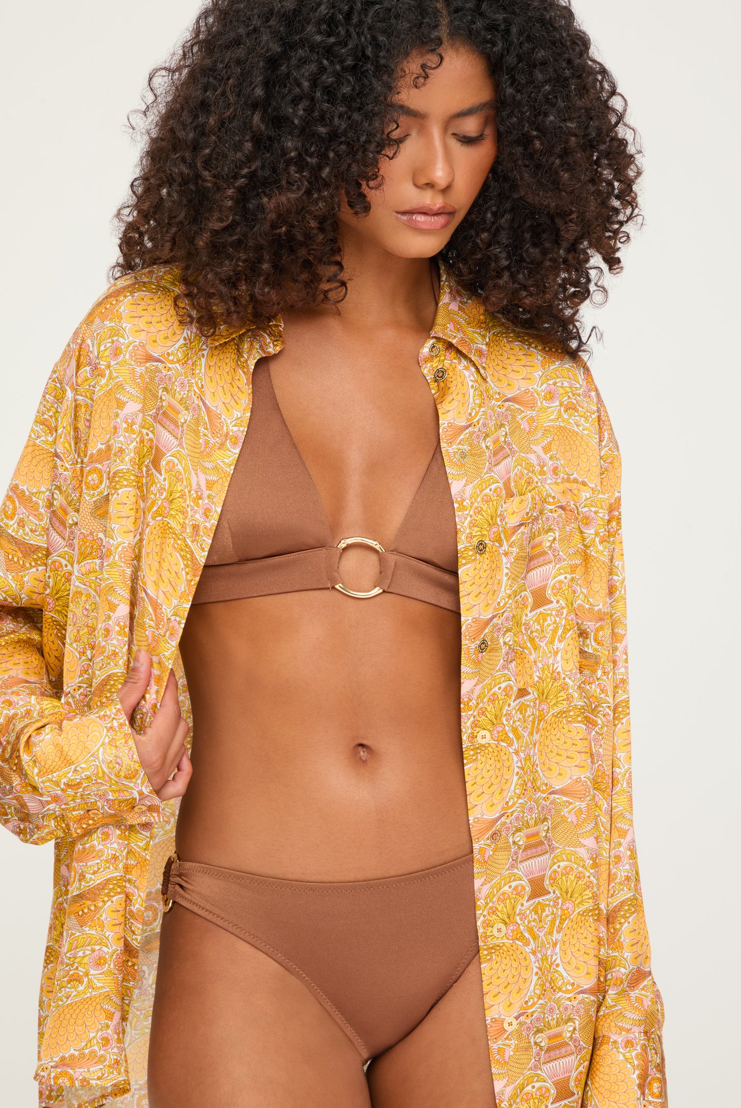 Oscars Palace Oversized Shirt - Made With Liberty Fabric