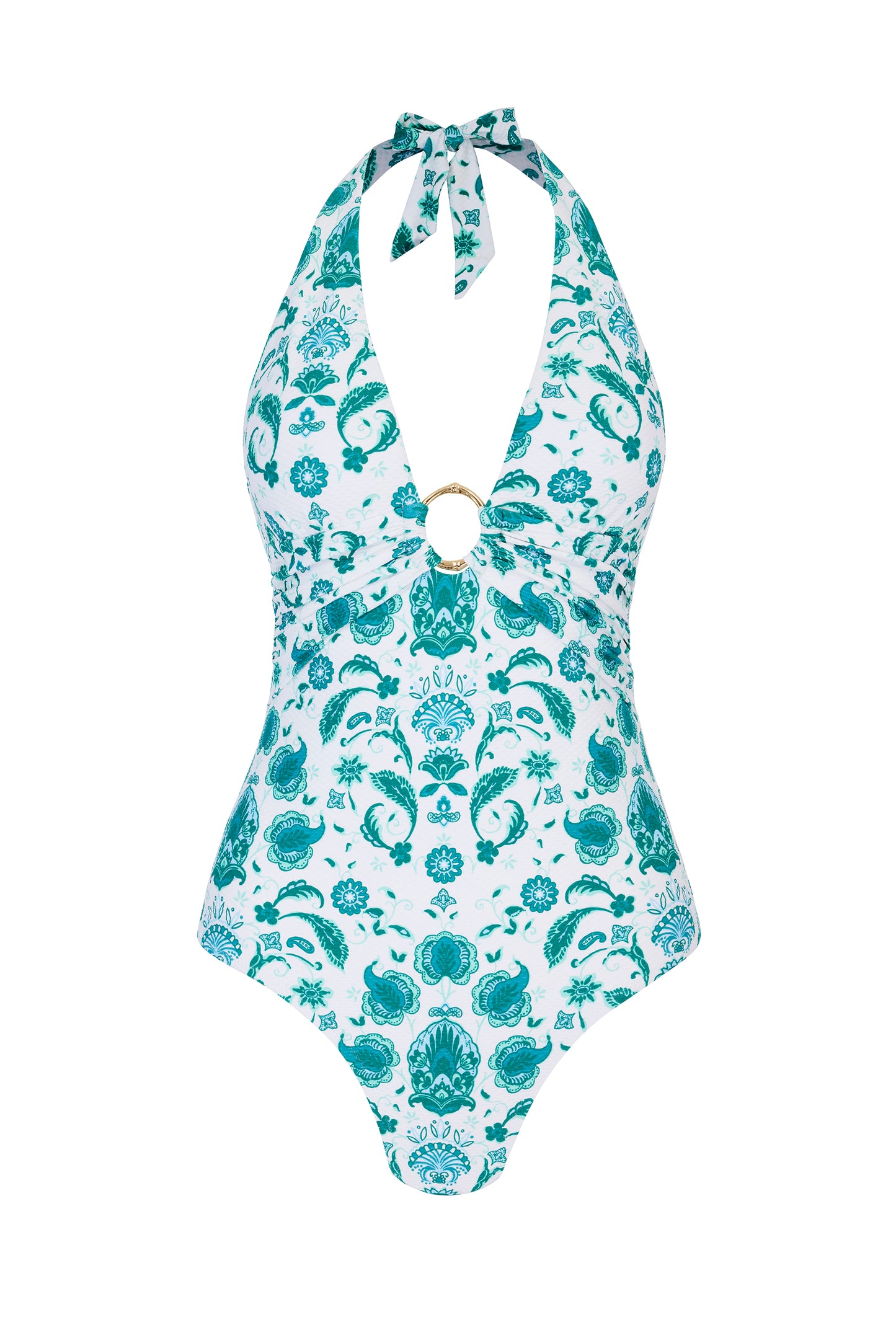 Kos Ring Halterneck Swimsuit