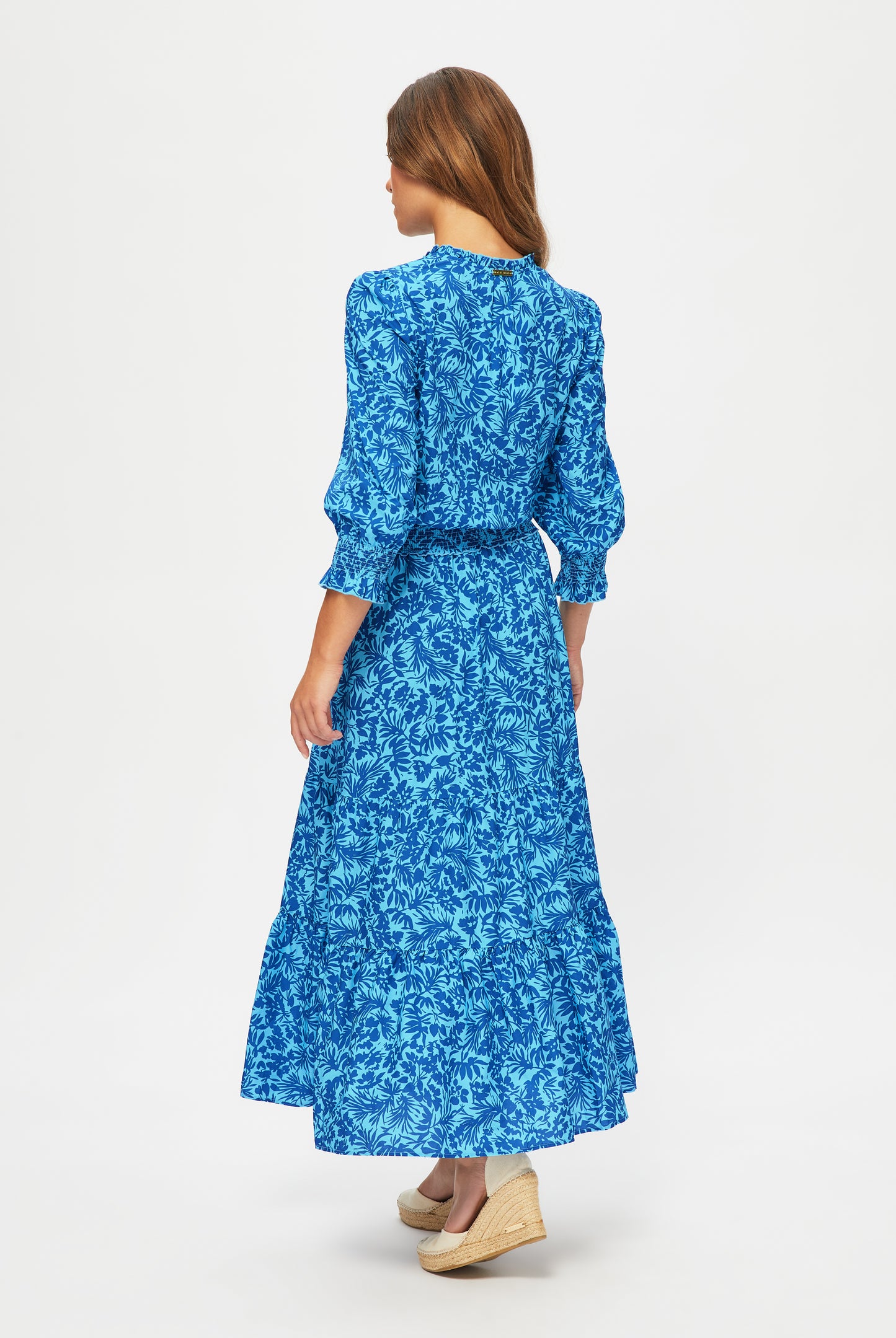 La Marquet Smocked Waist Maxi Dress