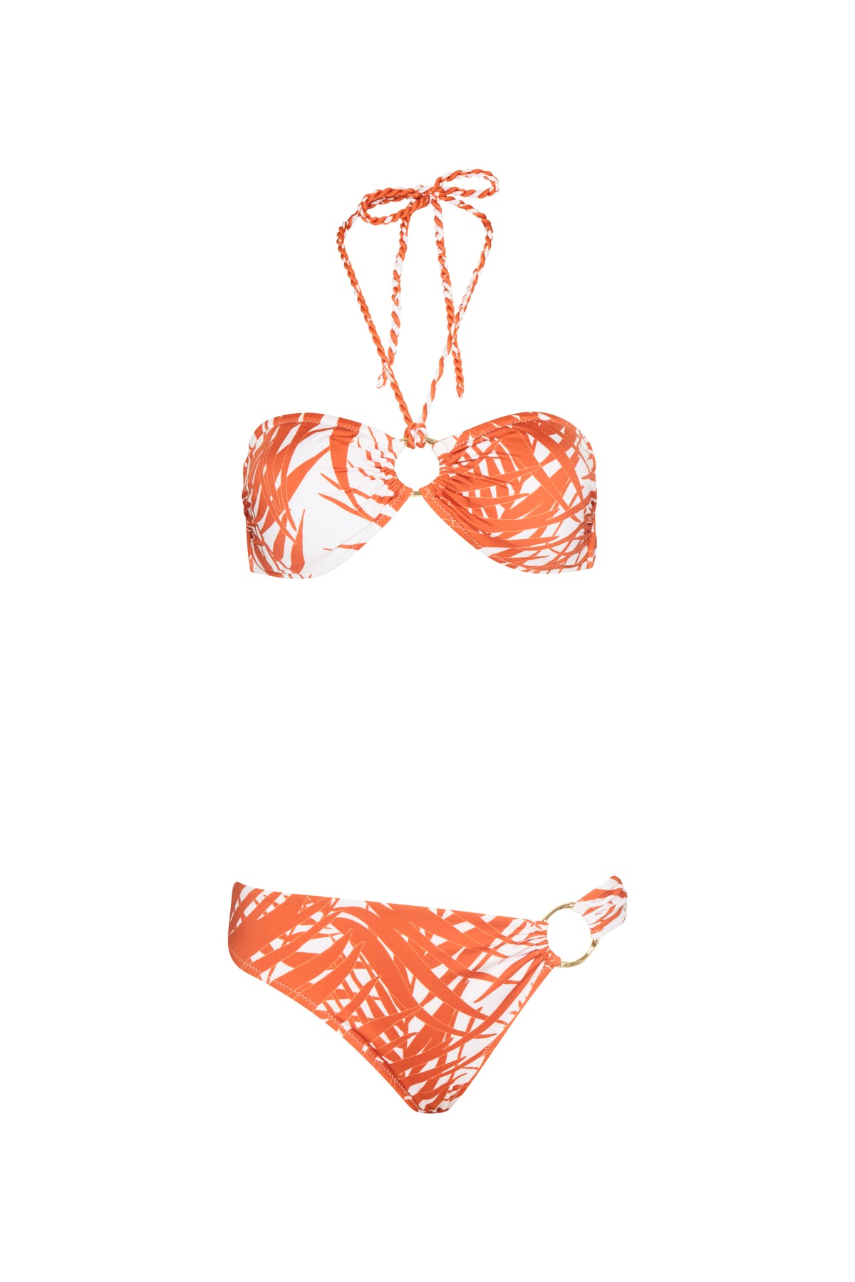 Marrakesh Palm Ring Bandeau Bikini