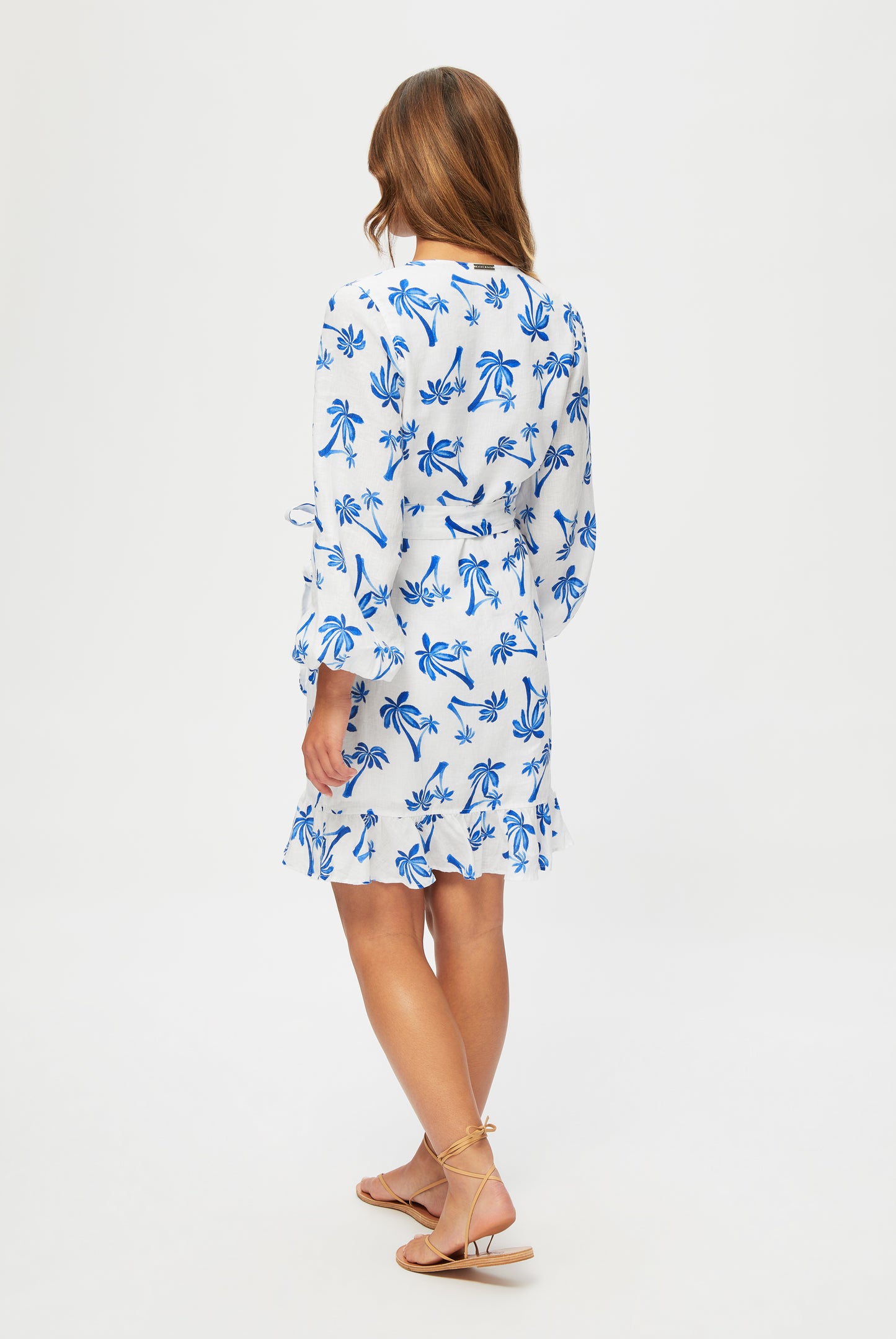 Palm Beach Mini Wrap Dress