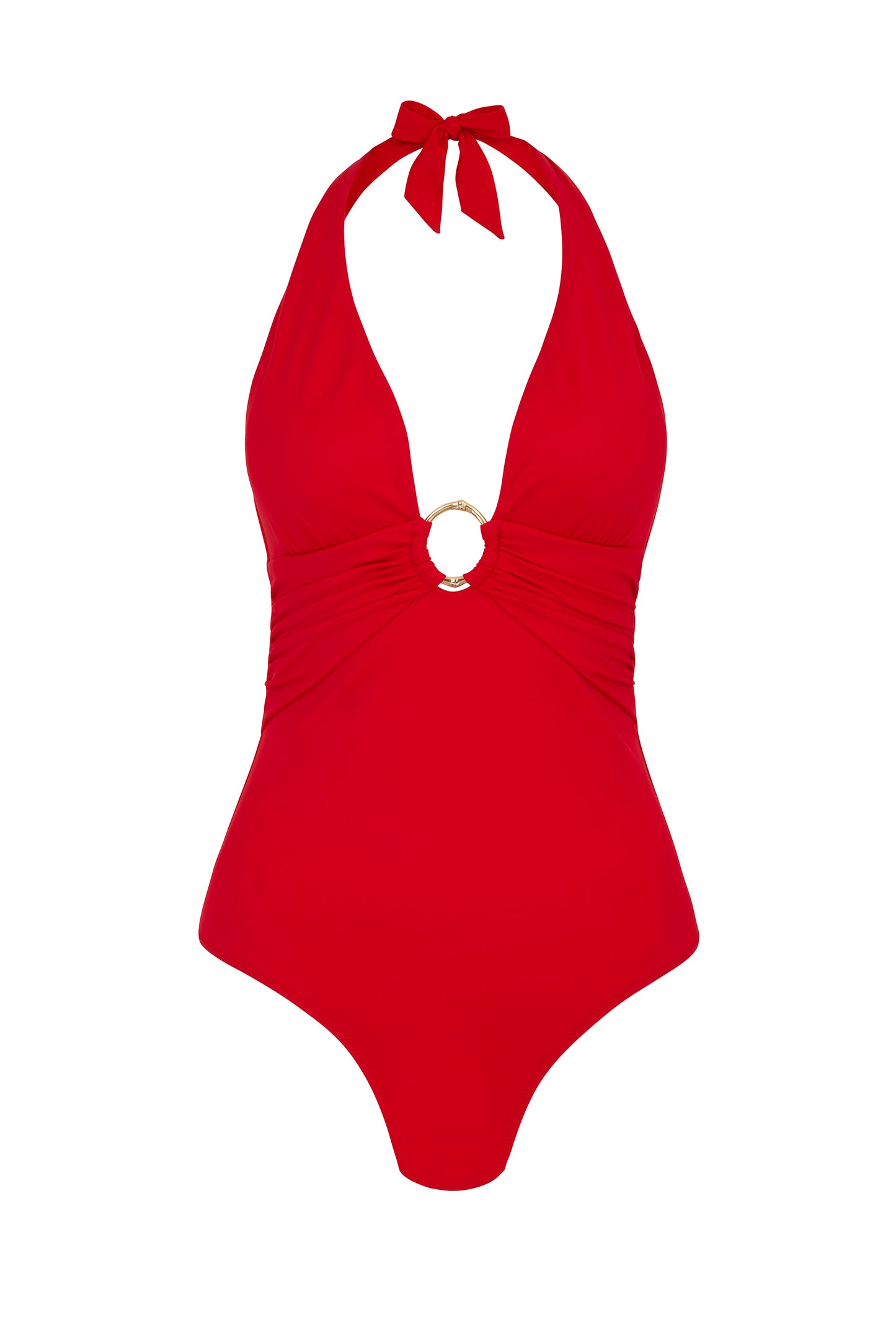 Petalia Ring Halterneck Swimsuit