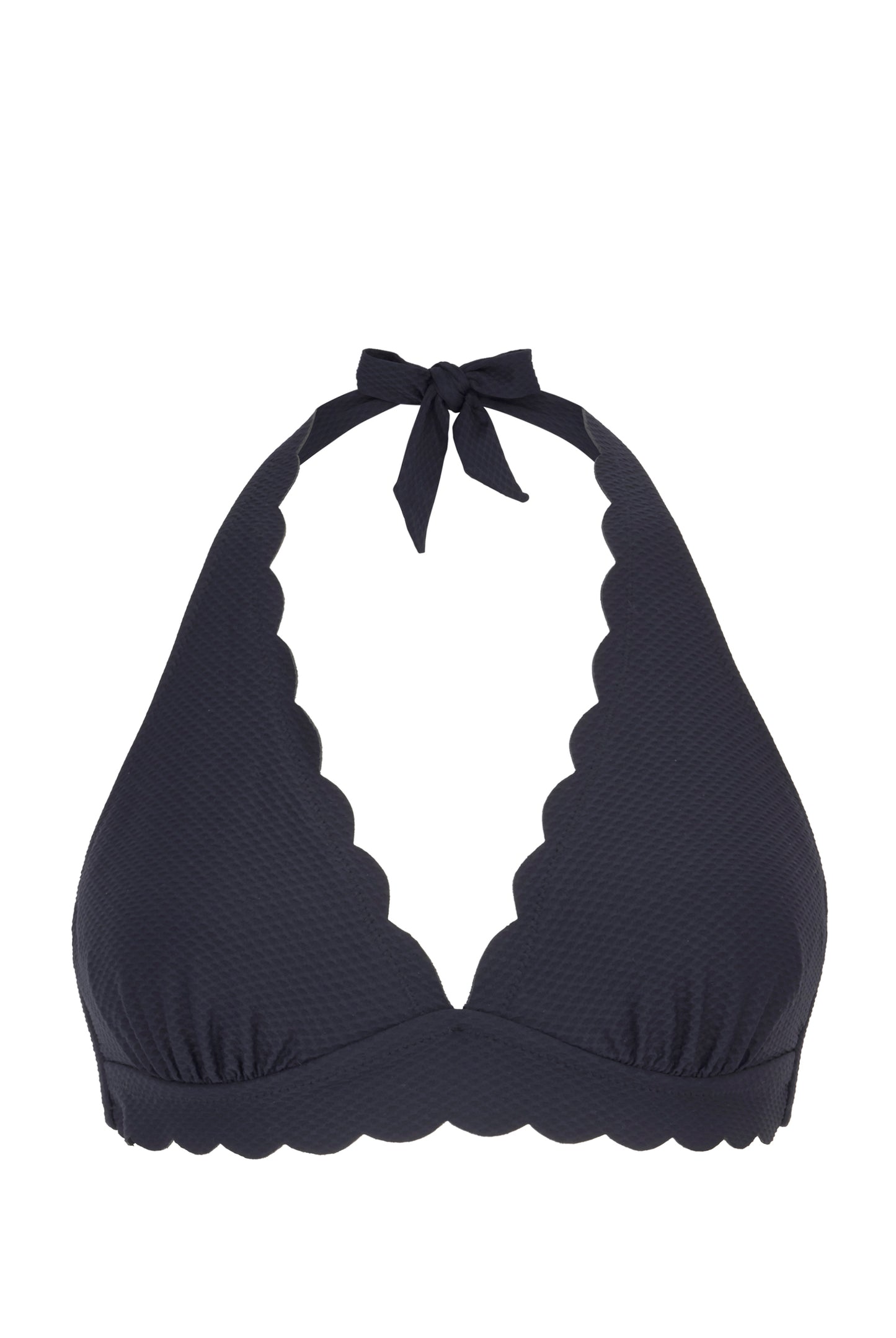 Perissa Scallop Halterneck Top