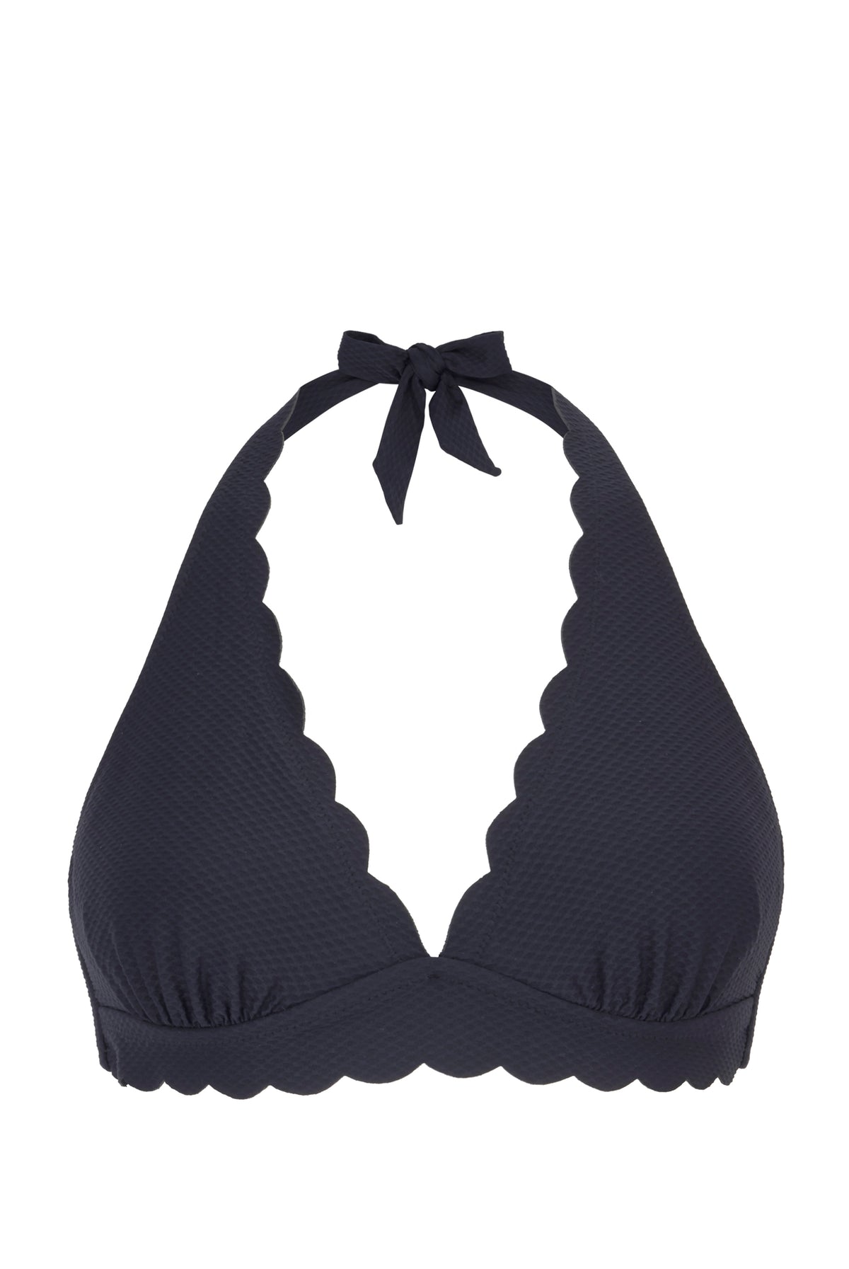 Perissa Scallop Halterneck Top