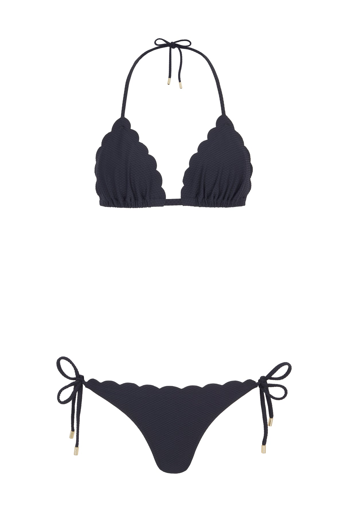 Perissa Scallop Triangle Top
