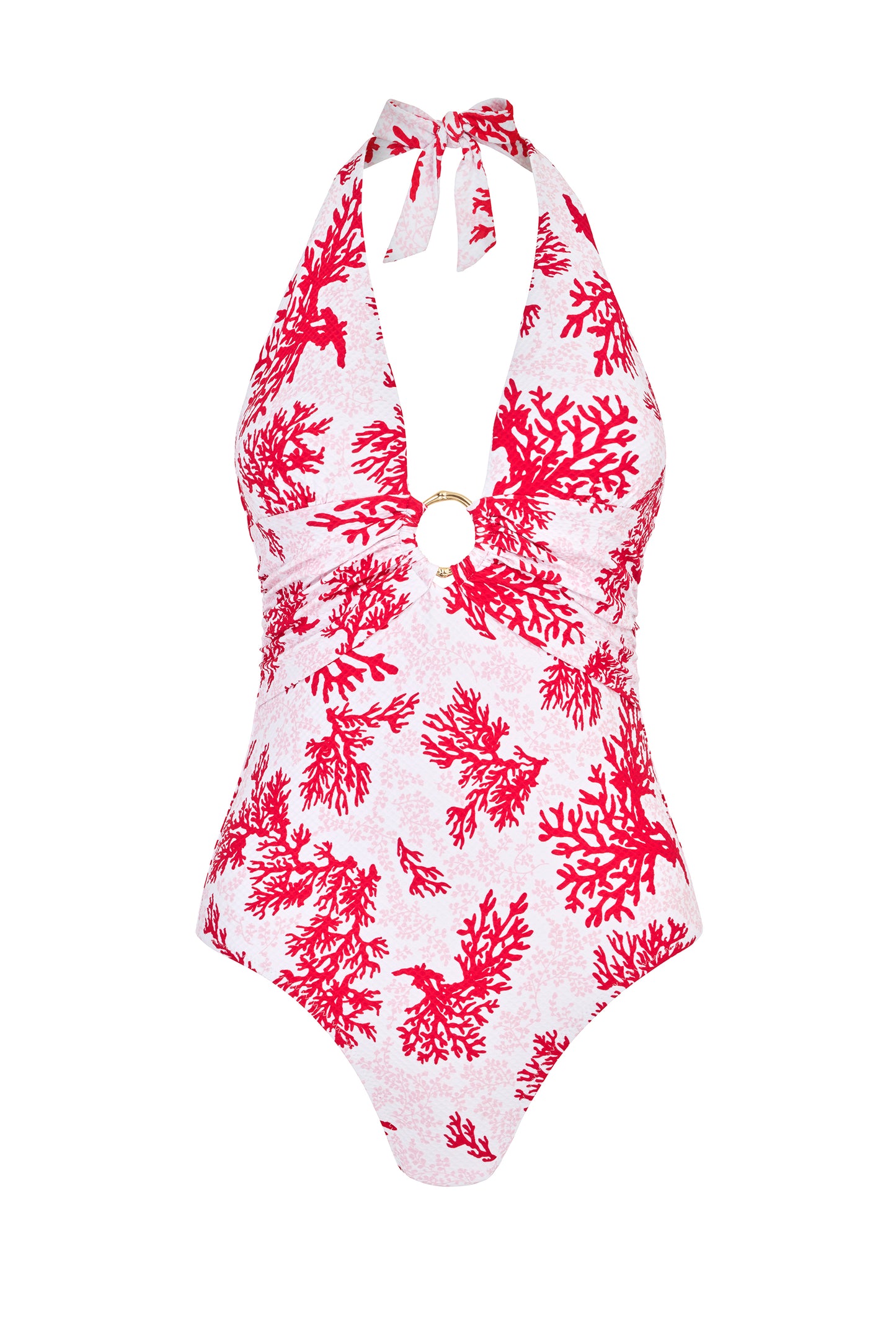 Scala Ring Halterneck Swimsuit