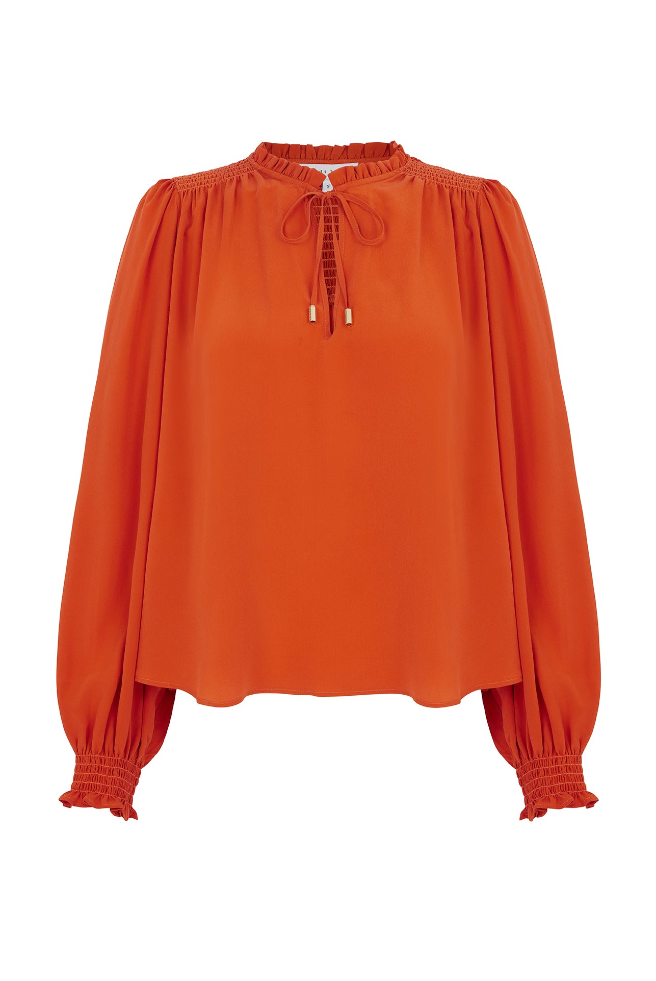 Marylebone Smocked Detail Blouse