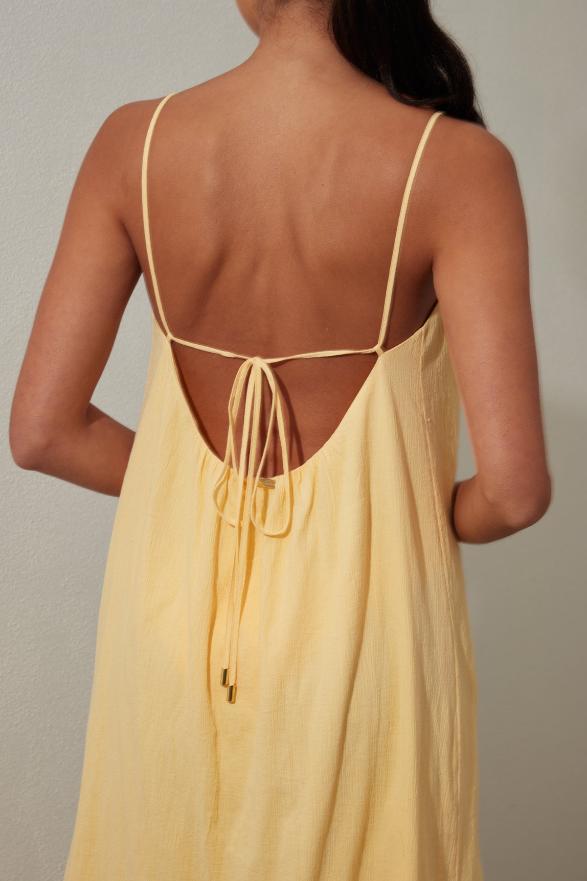 Summer Yellow Midi Dress