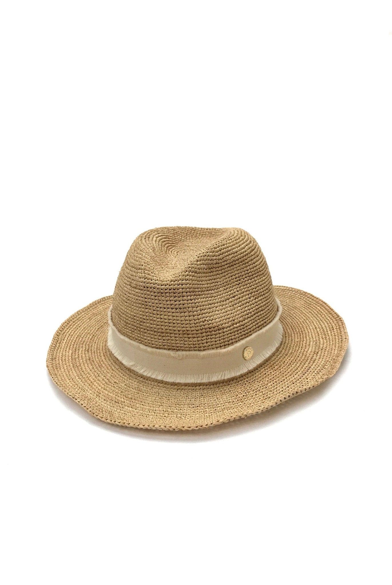 Cape Elizabeth Raffia Fedora Hat - Heidi Klein - UK Store