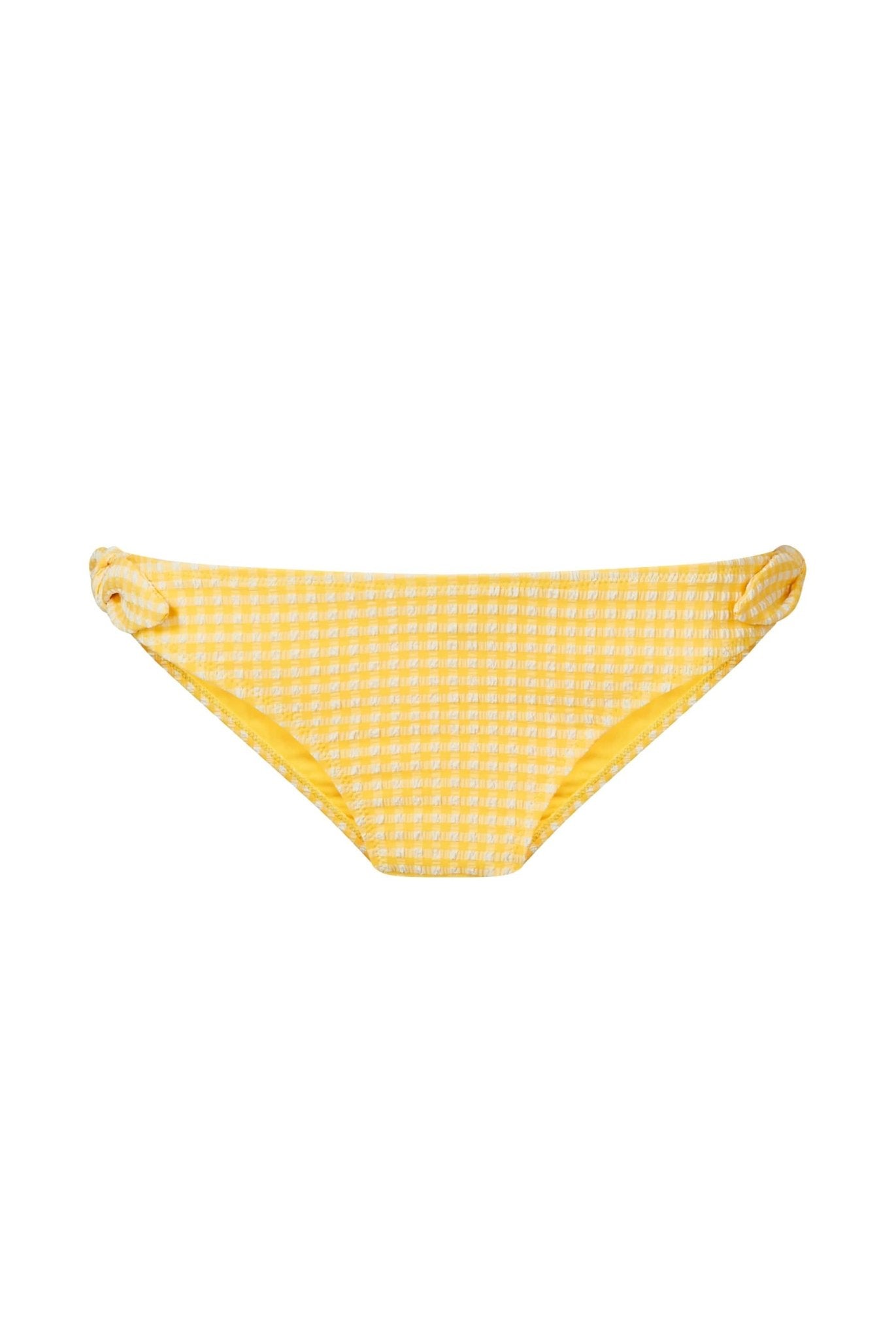 Cape Town Bow Hipster Bottom in Yellow - Heidi Klein - UK Store