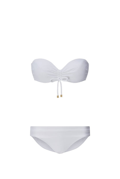 Heidi Klein - UK Store - White Bandeau Bikini