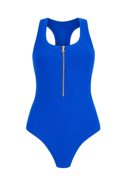 Heidi Klein - UK Store - Electric Blue Racerback Swimsuit