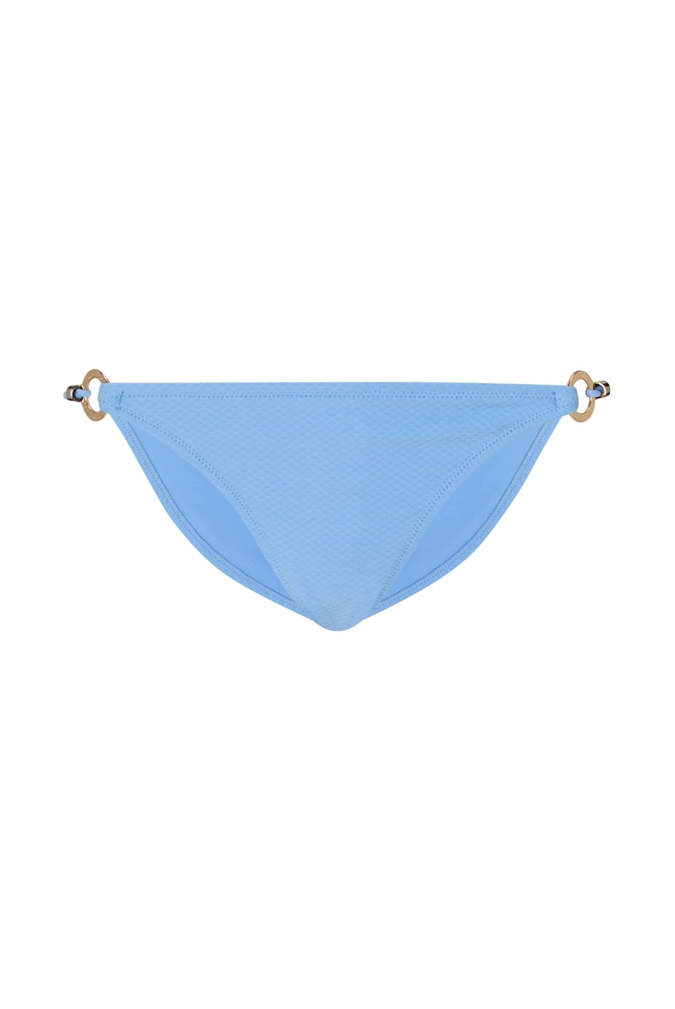 Core Ring Triangle Bikini Bottom in Ocean Tide - Heidi Klein - UK Store