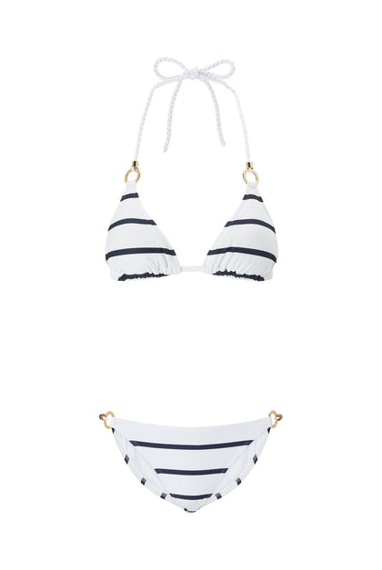 Heidi Klein - UK Store - Nautical Stripe Ring Triangle Bikini