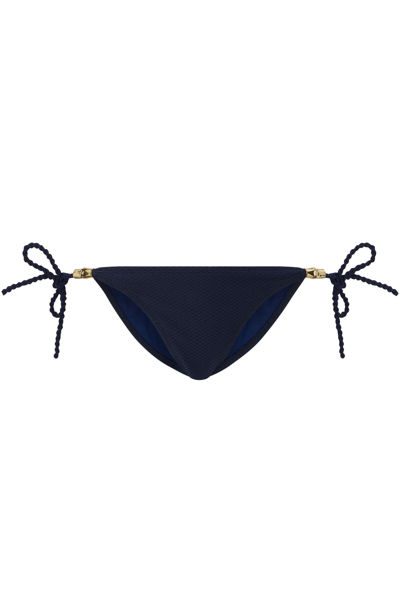 Core Side-Tie Bikini Bottoms in Navy - Heidi Klein - UK Store