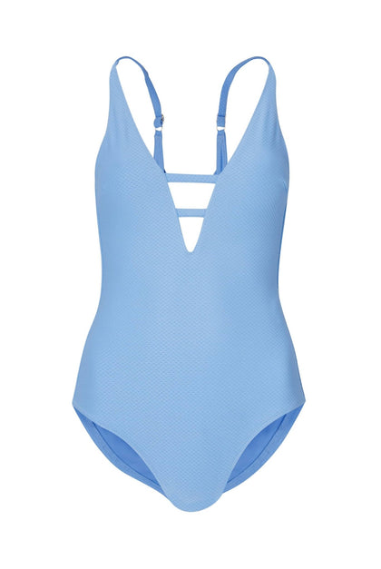 Heidi Klein - UK Store - Ocean Tide V-Neck Swimsuit