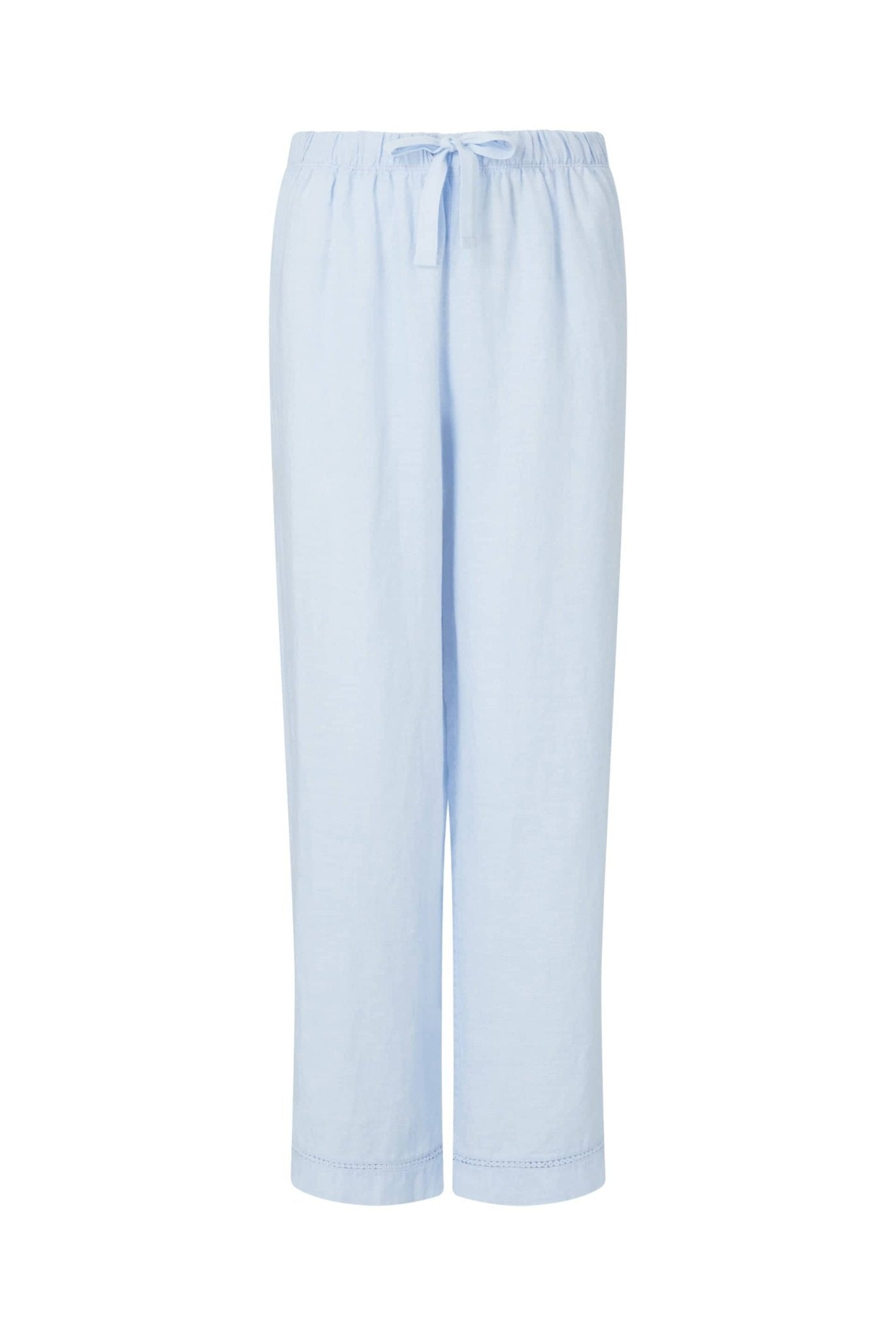 Harlyn Bay Long Sleeve Top and Trousers Set in Blue - Heidi Klein - UK Store