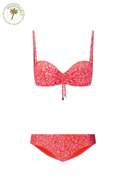 Heidi Klein - UK Store - Limpopo Ruched Bandeau Bikini