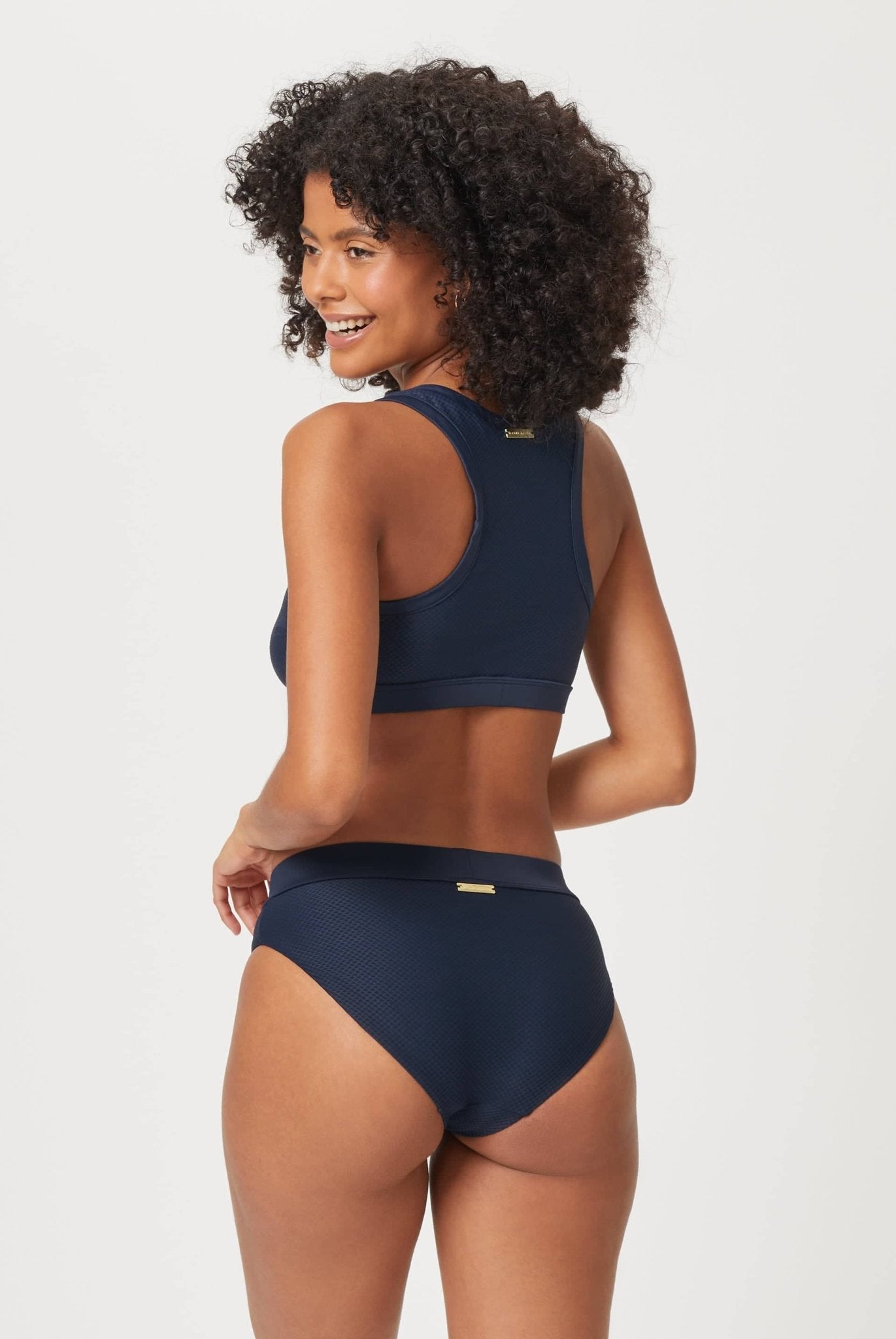 Orient Sports Top in Navy Blue - Heidi Klein - UK Store