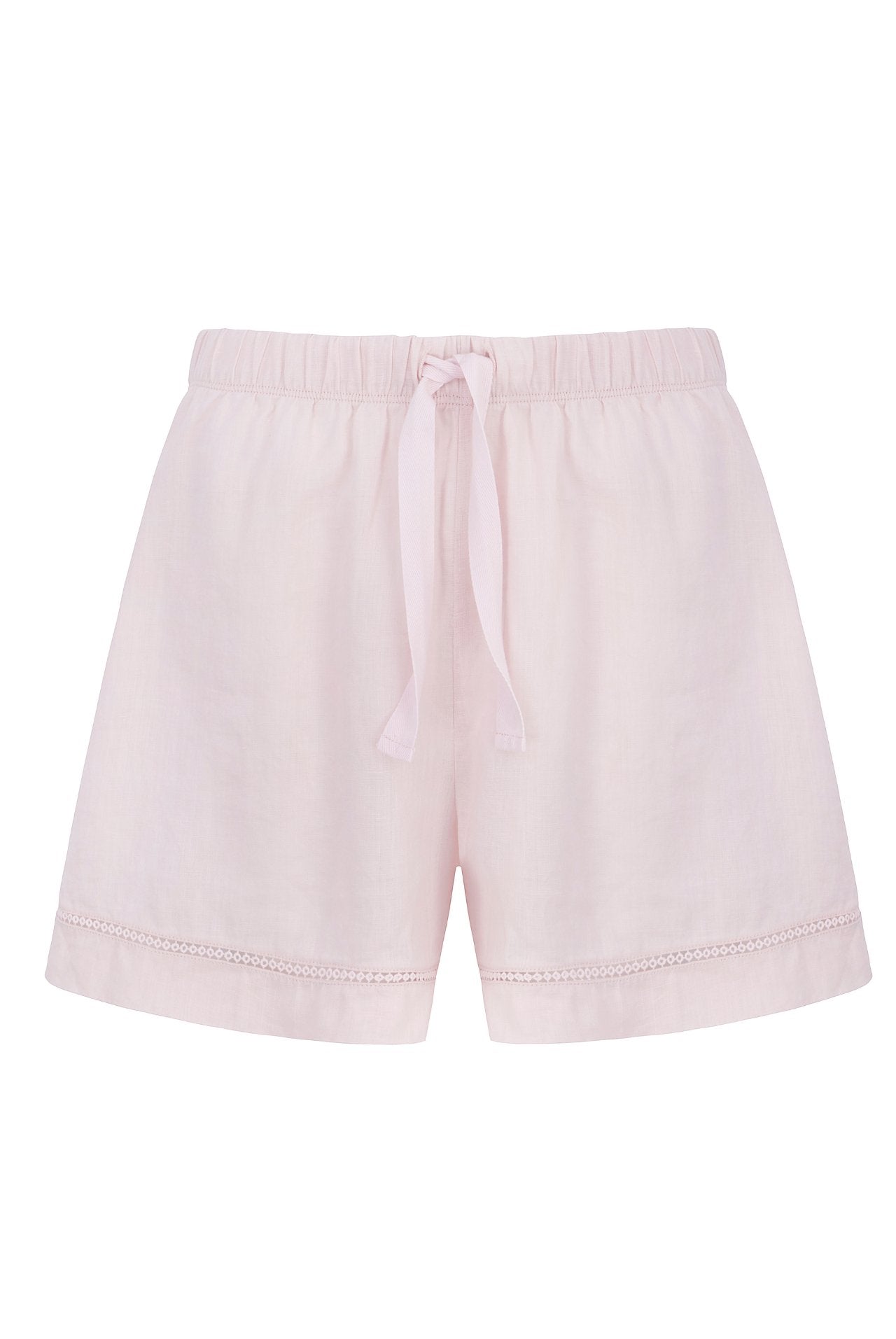Paignton Sands Short Sleeve Top and Shorts Set in Pink - Heidi Klein - UK Store