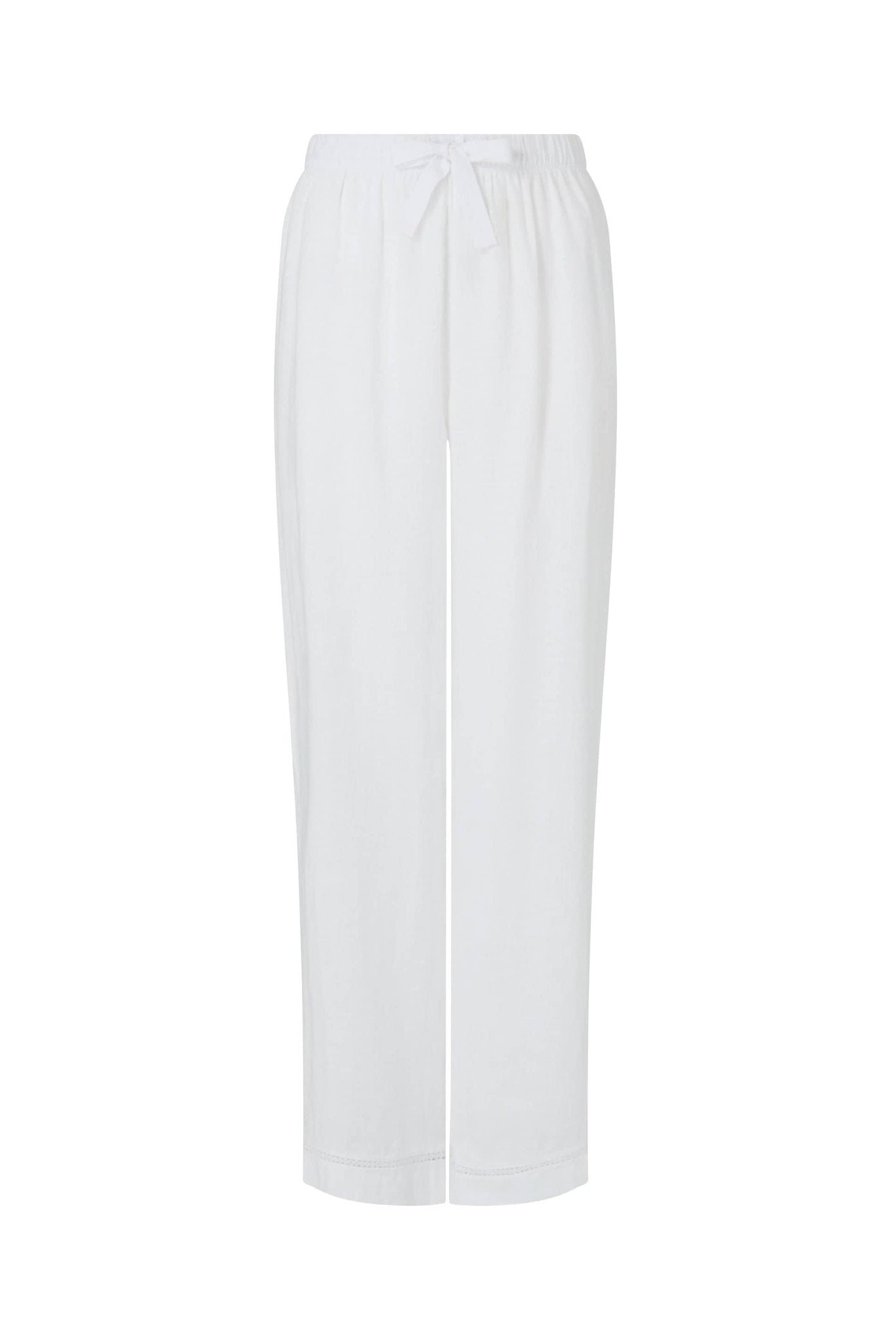South Sands Long Sleeve Top and Trousers Set in White - Heidi Klein - UK Store