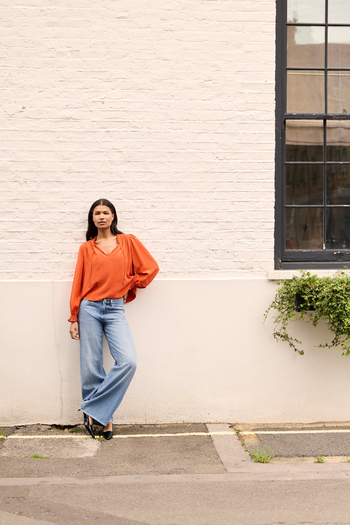 Marylebone Smocked Detail Blouse