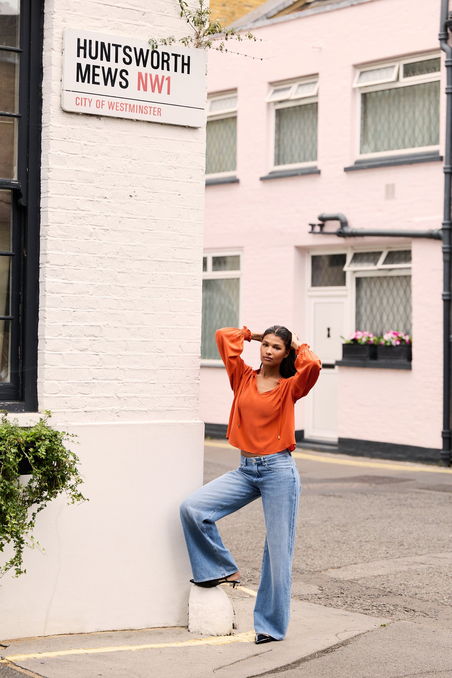 Marylebone Smocked Detail Blouse
