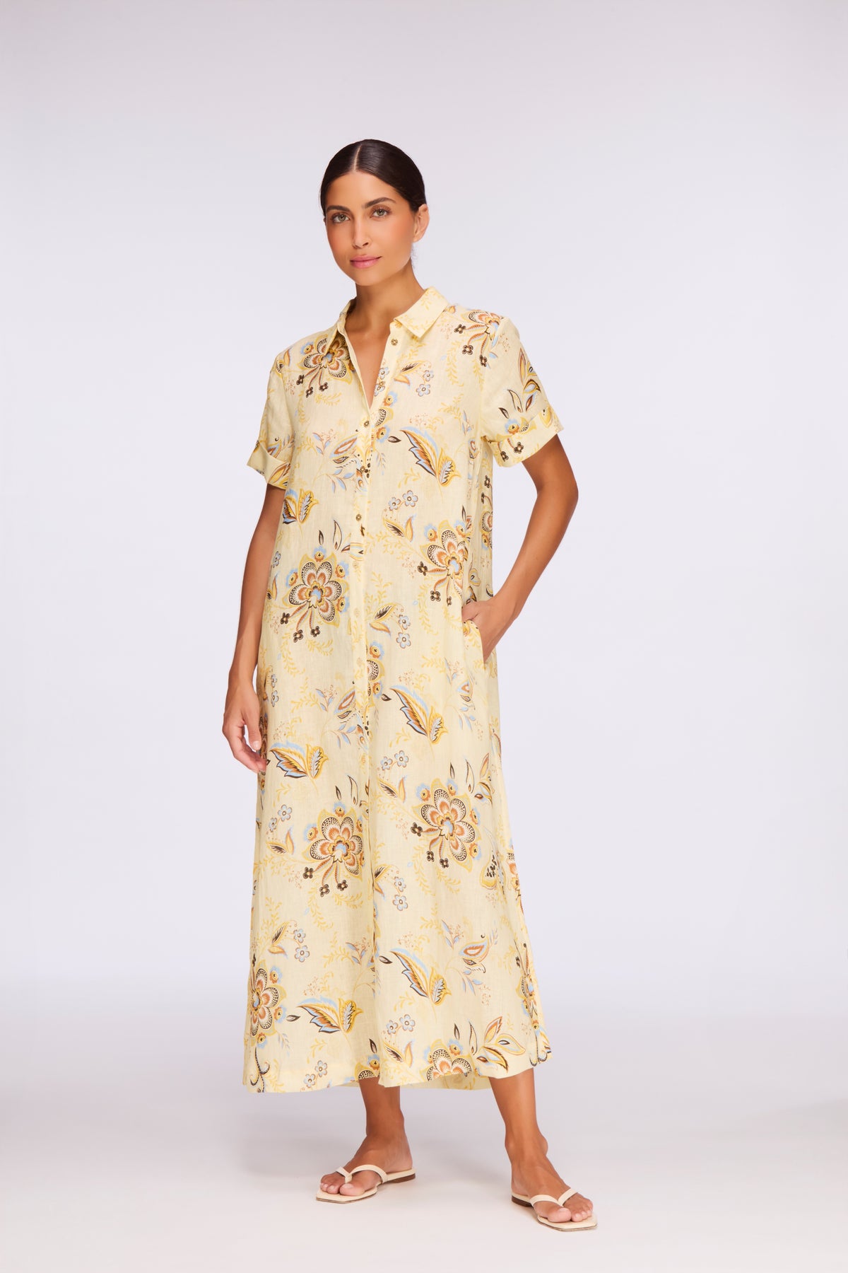 Asilah Maxi Shirt Dress