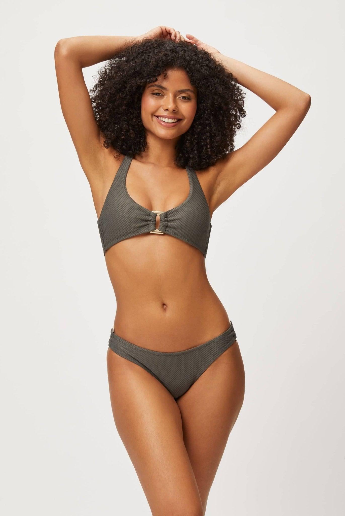 Rectangle Halterneck Bikini
