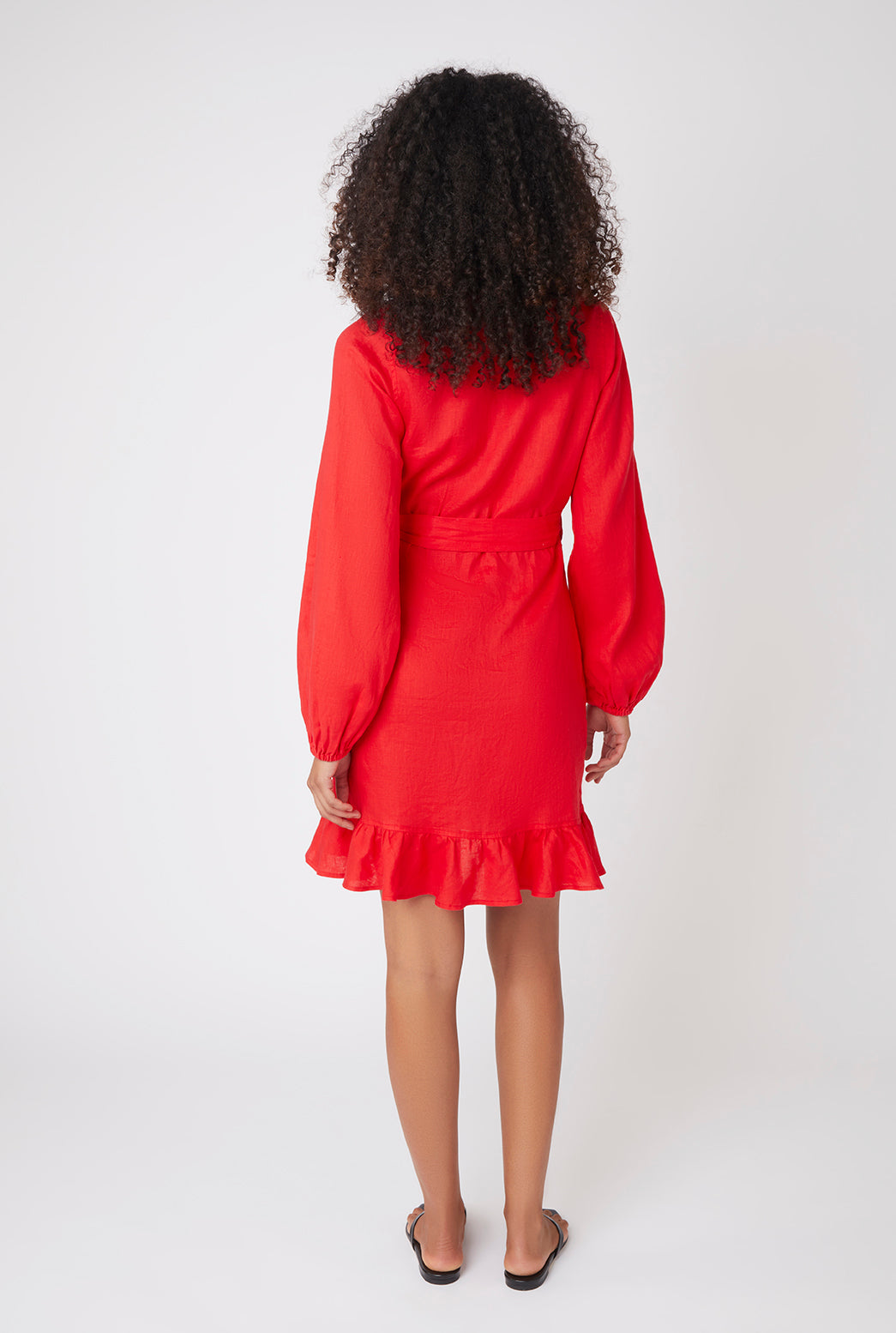 Amalfi Mini Wrap Dress