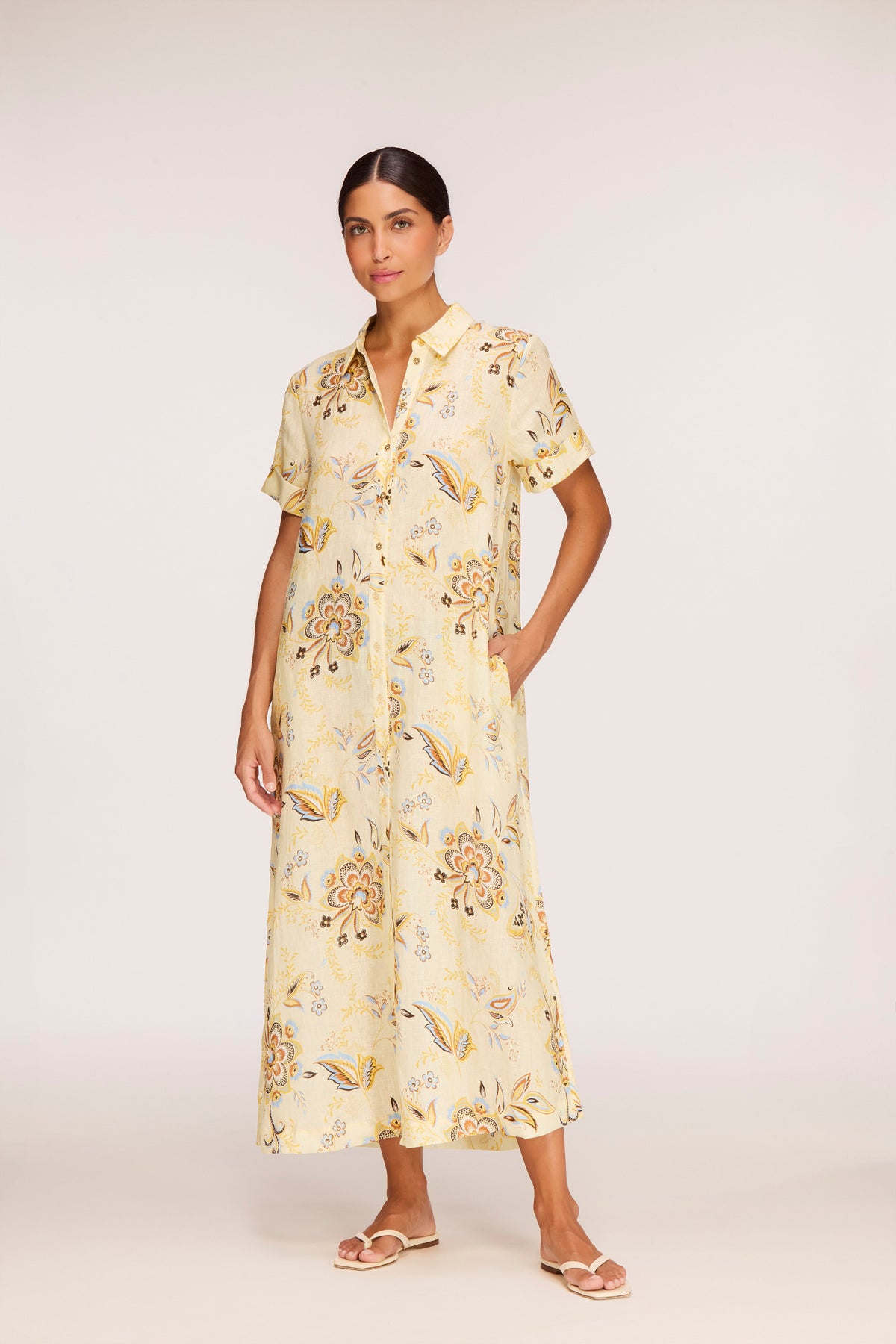 Asilah Maxi Shirt Dress