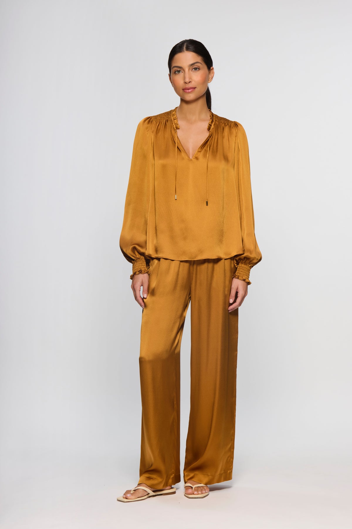 Atrani Silk Trousers