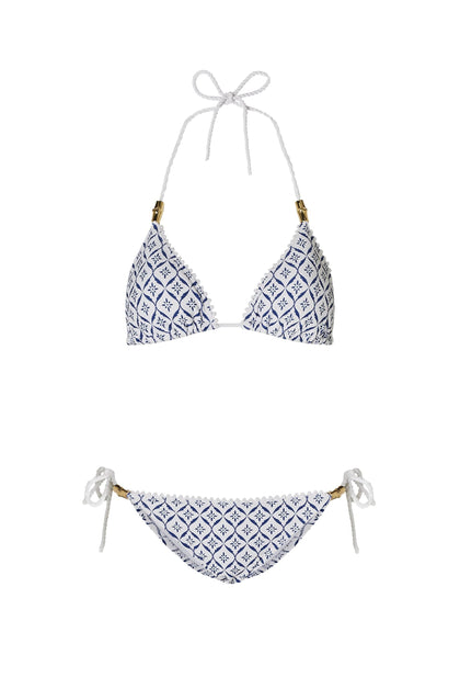 Heidi Klein - UK Store - Capri Pom Pom Triangle Bikini