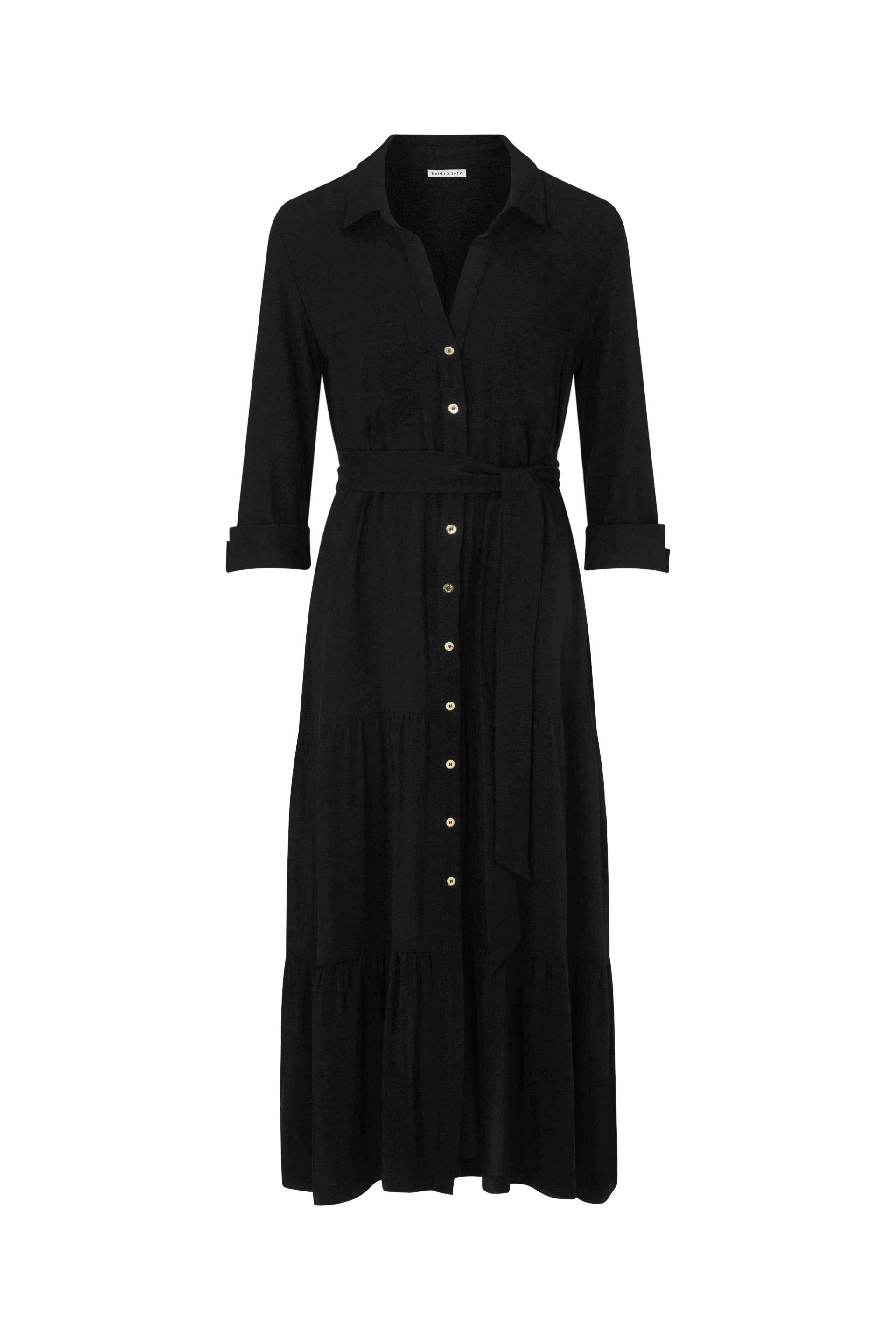 Black Maxi Shirt Dress Heidi Klein Black Maxi Shirt Dress Heidi Klein
