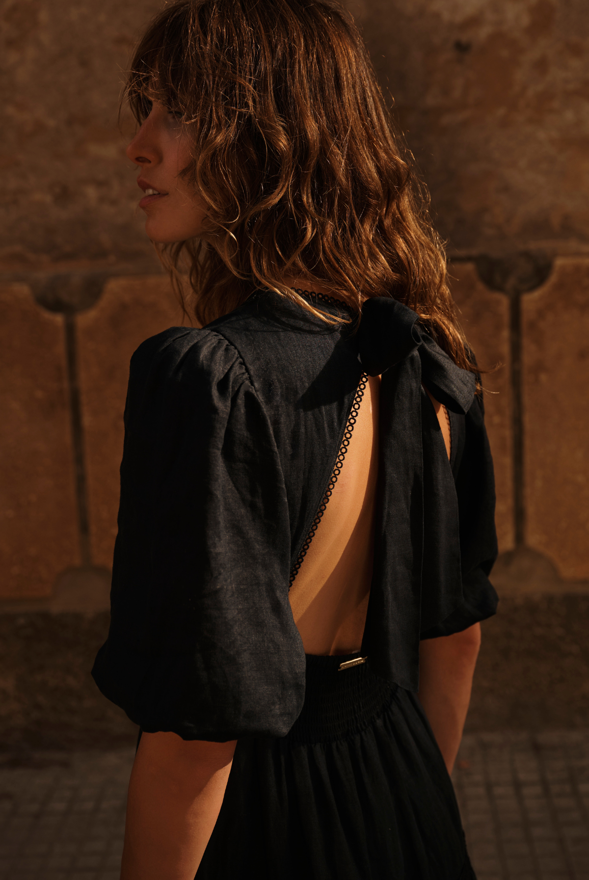 Meteora Lace Midi Dress