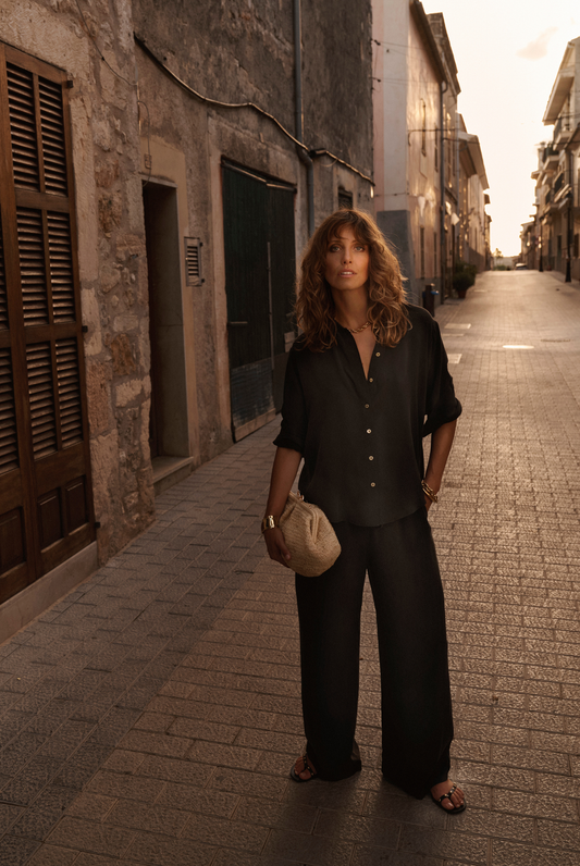 Chelsea Silk Shirt & Trousers Co-Ord