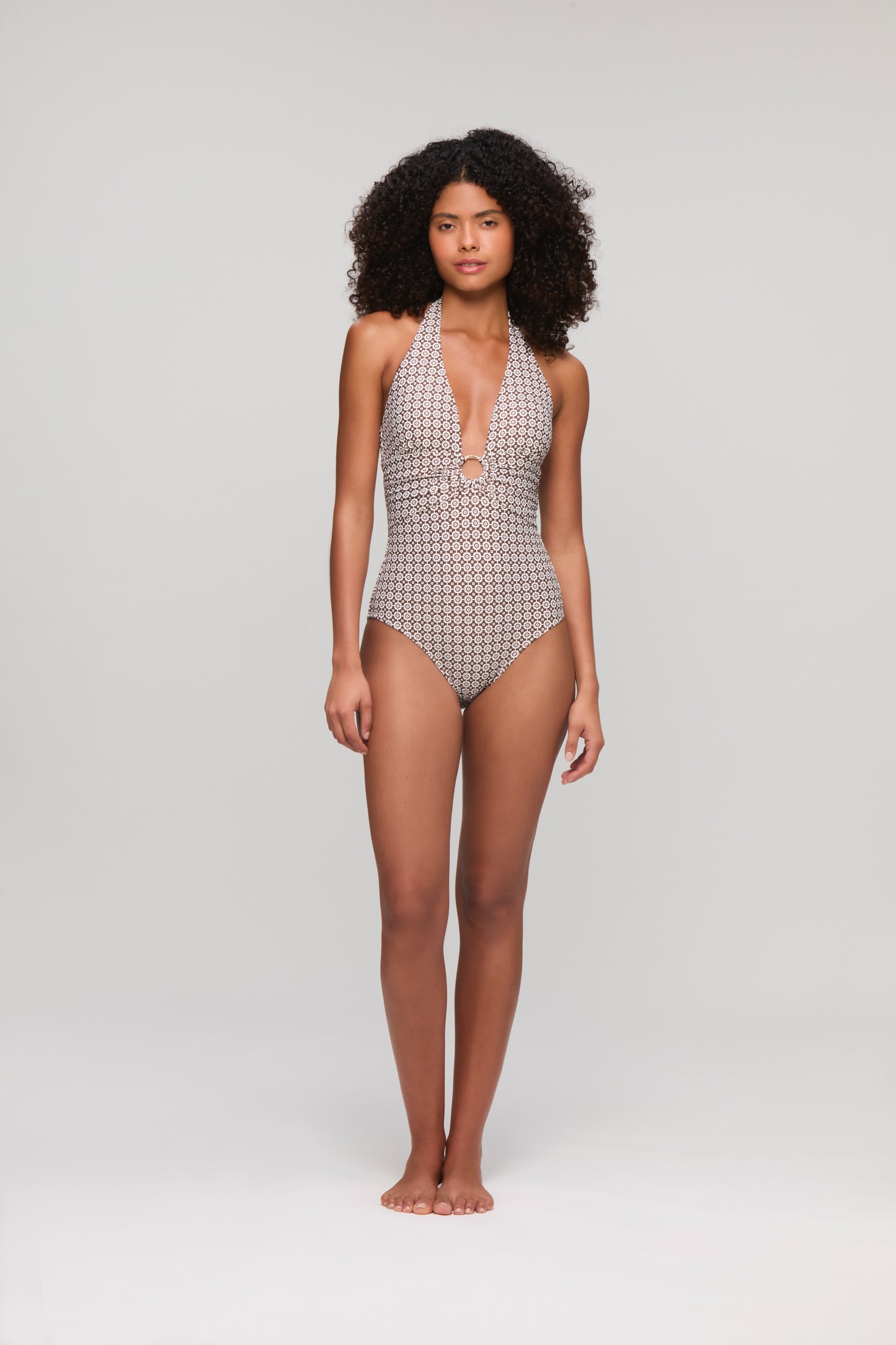 Essaouira Ring Halterneck Swimsuit