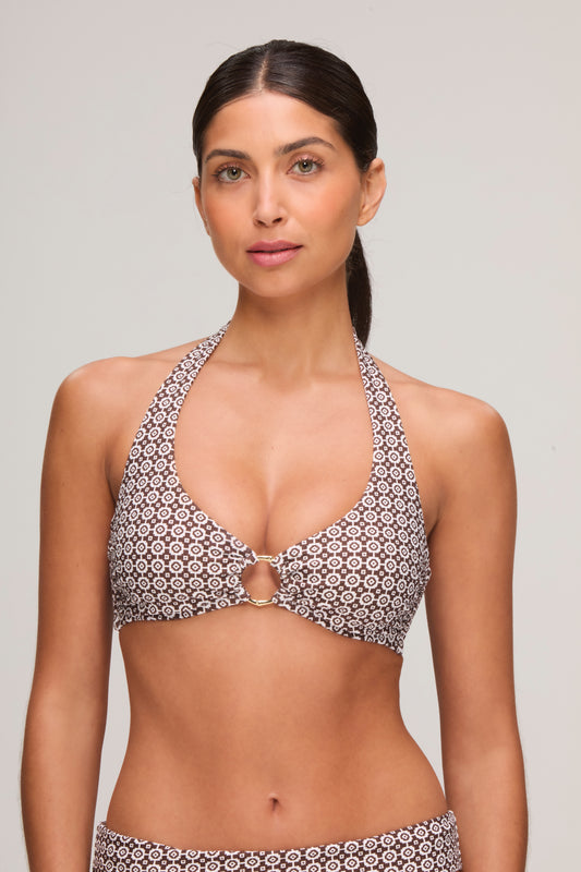 Essaouira Ring Halterneck Top