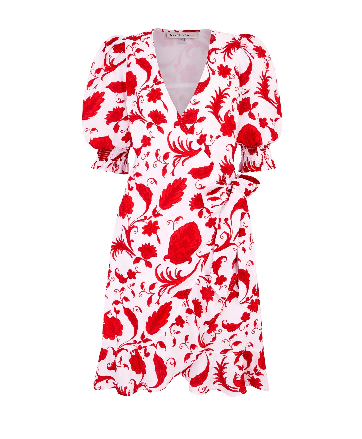 Evia Mini Wrap Dress