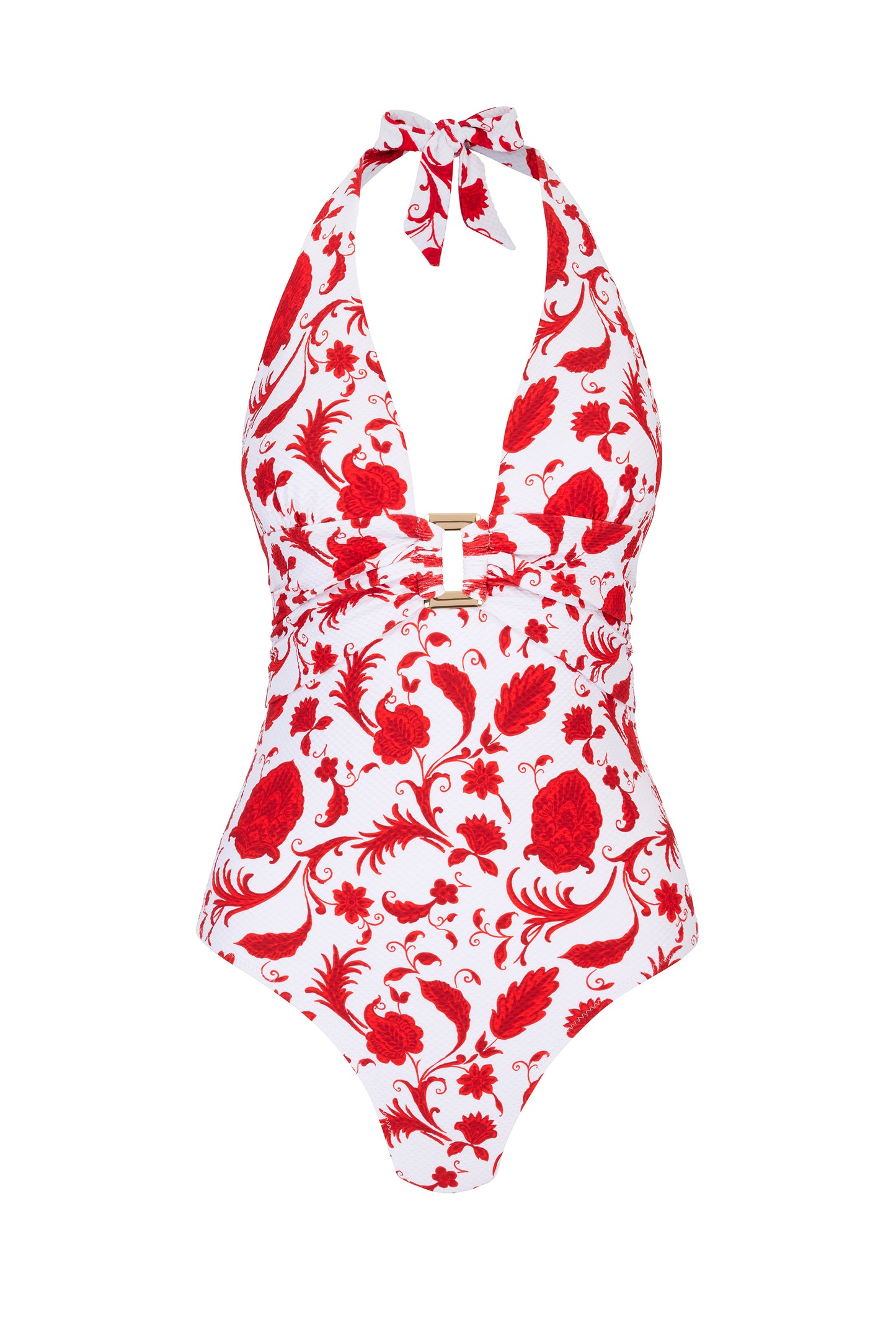 Evia Rectangle Halterneck Swimsuit