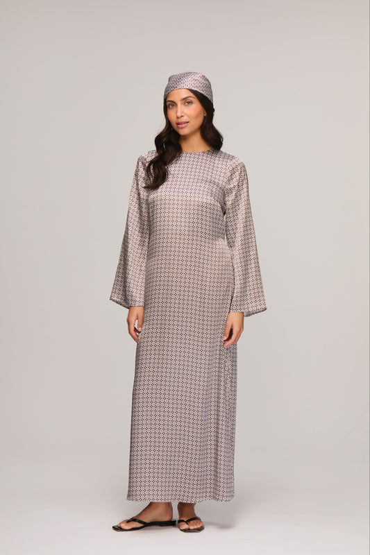 Essaouira Silk Maxi Dress