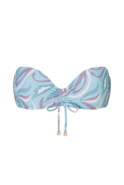 Heidi Klein - UK Store - Florence Ruched Bandeau Bikini Top