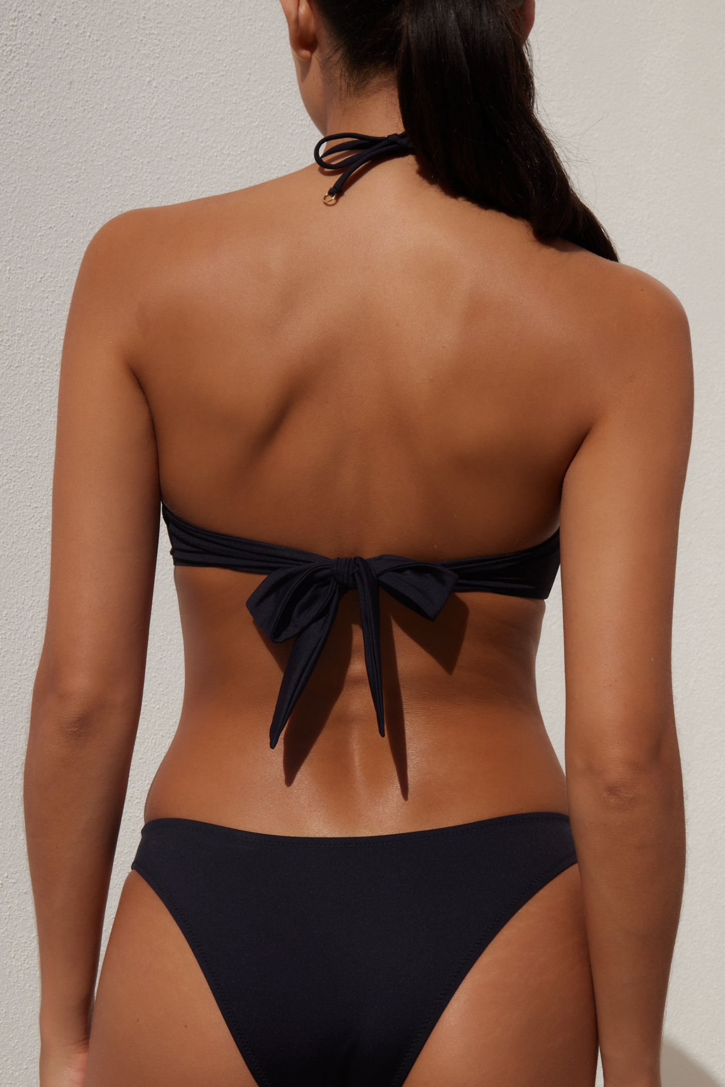 Black Bandeau Top