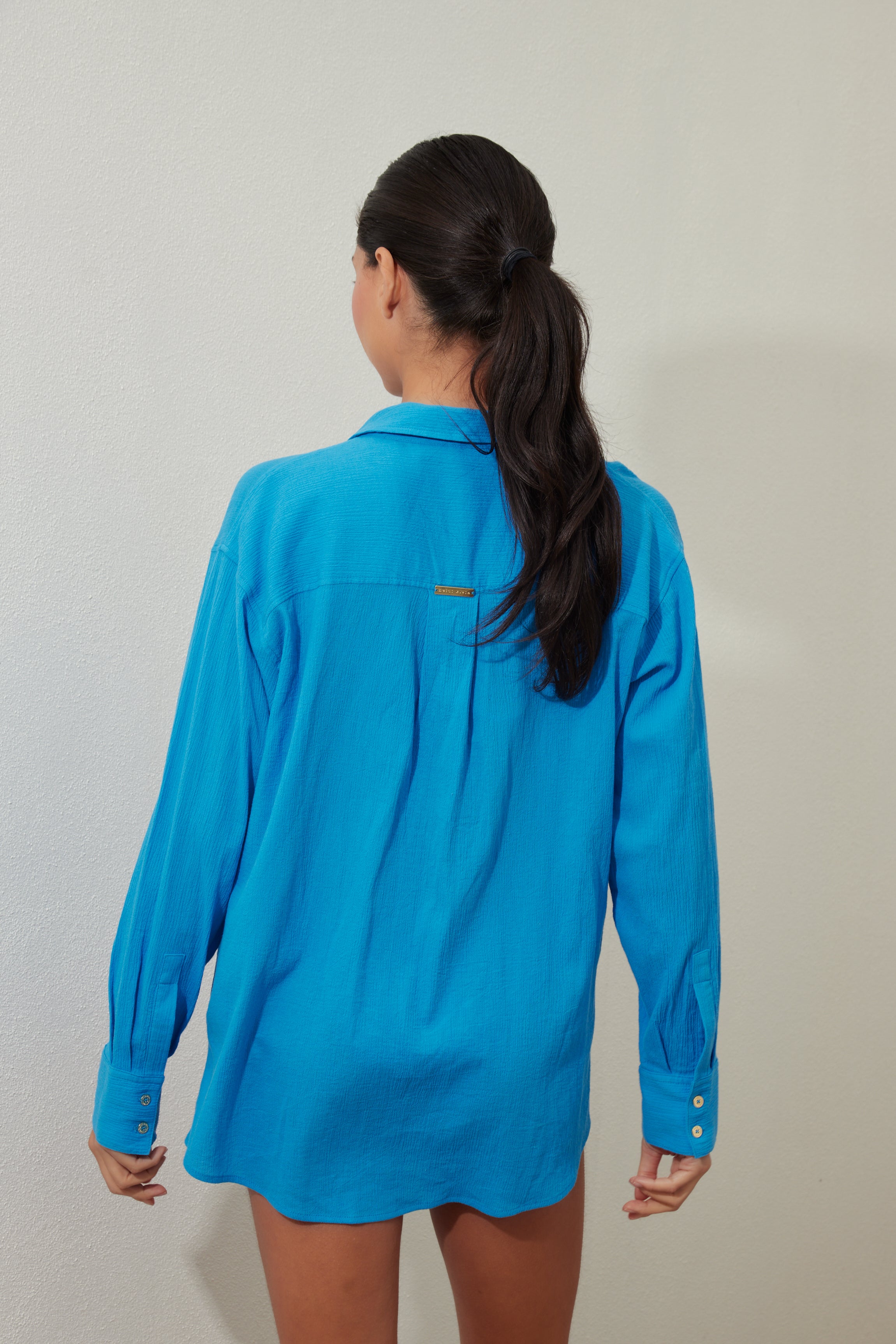 Azure Blue Shirt – Heidi Klein