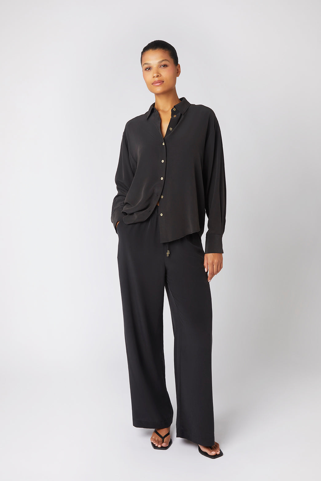 Chelsea Silk Trousers